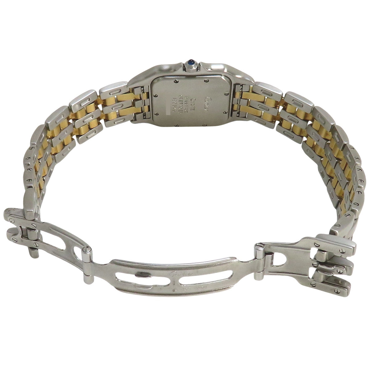 Panthère MM 2排链条 YG/SS 石英 象牙白