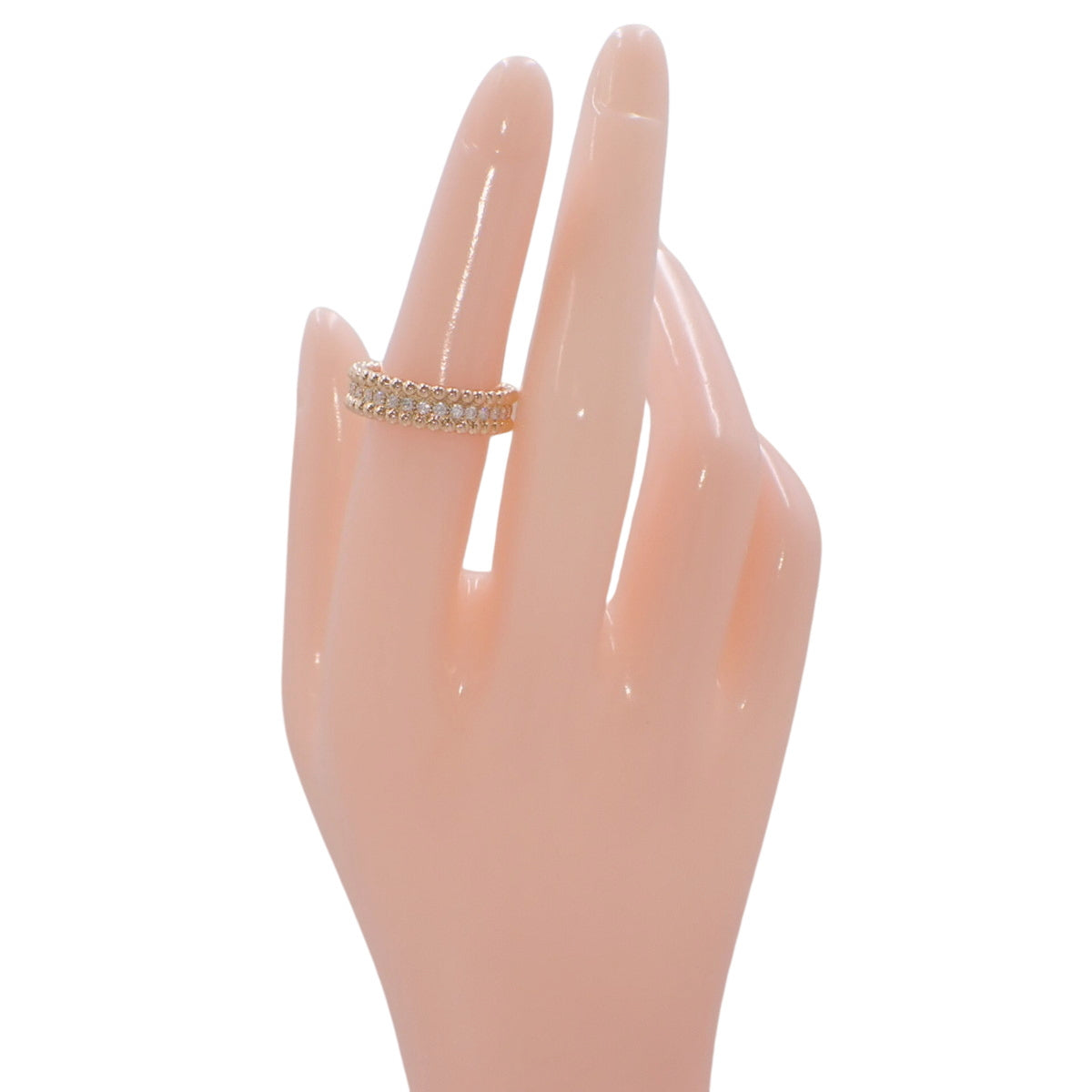 Perle Diamond Ring, Single Row Model, K18 Pink Gold (PG)