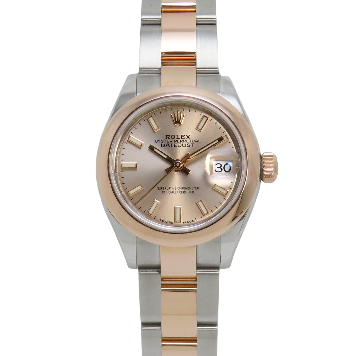 279161 デイトジャスト28 PG/SS ランダム番 自動巻き ピンクゴールド