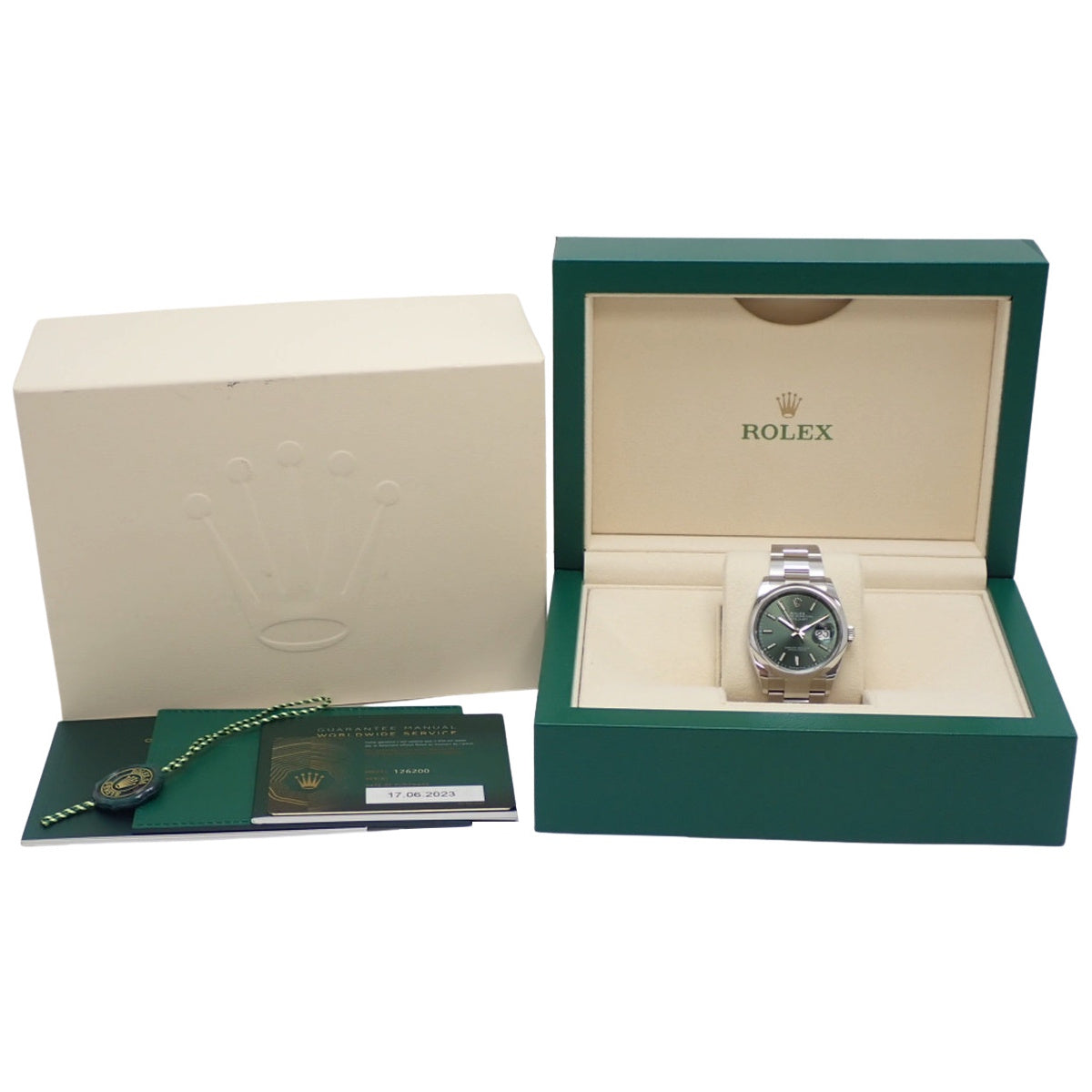 126200 日志型36 SS 随机编号 自动上链 绿色