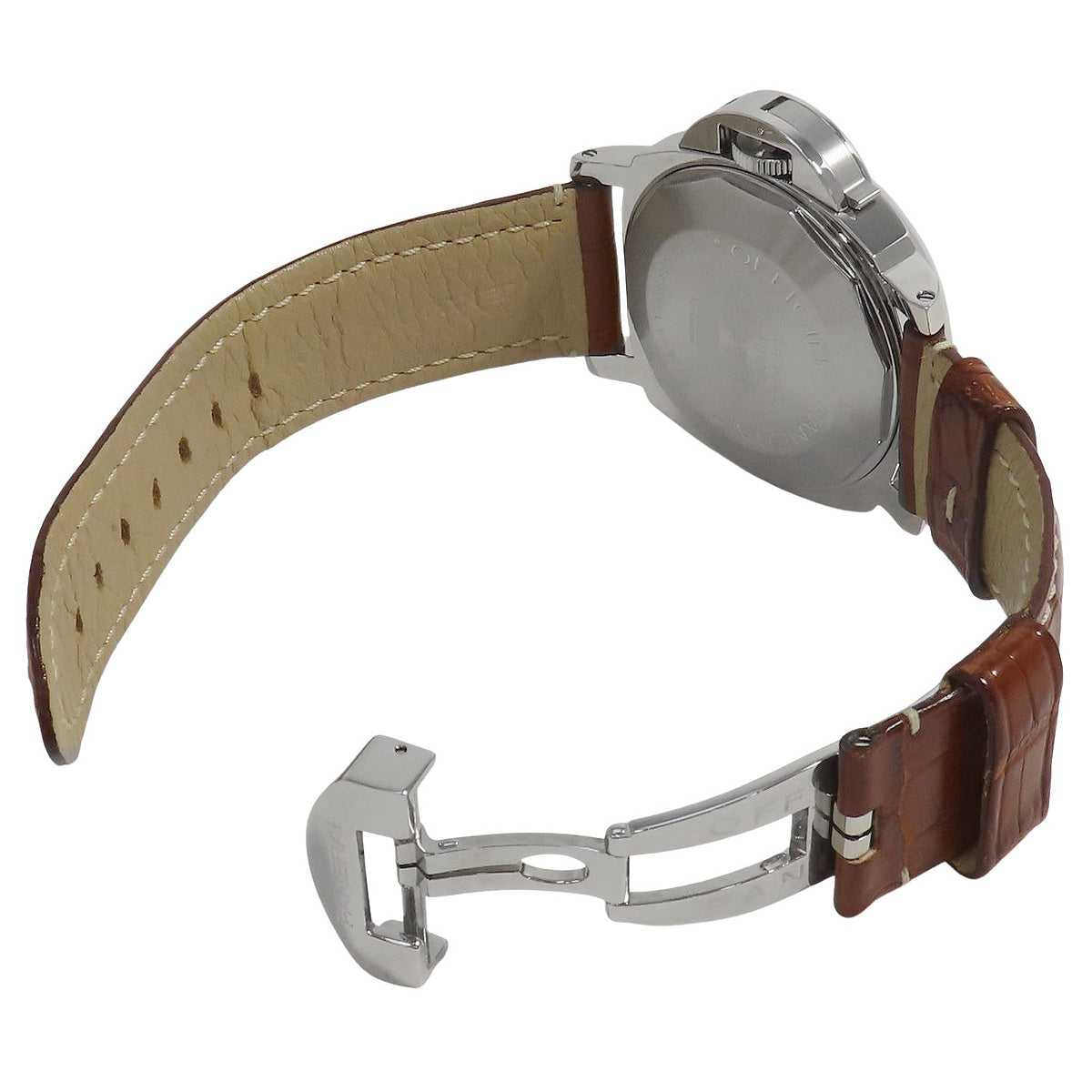 Luminor GMT PAM00088 精钢/皮革黑色自动腕表