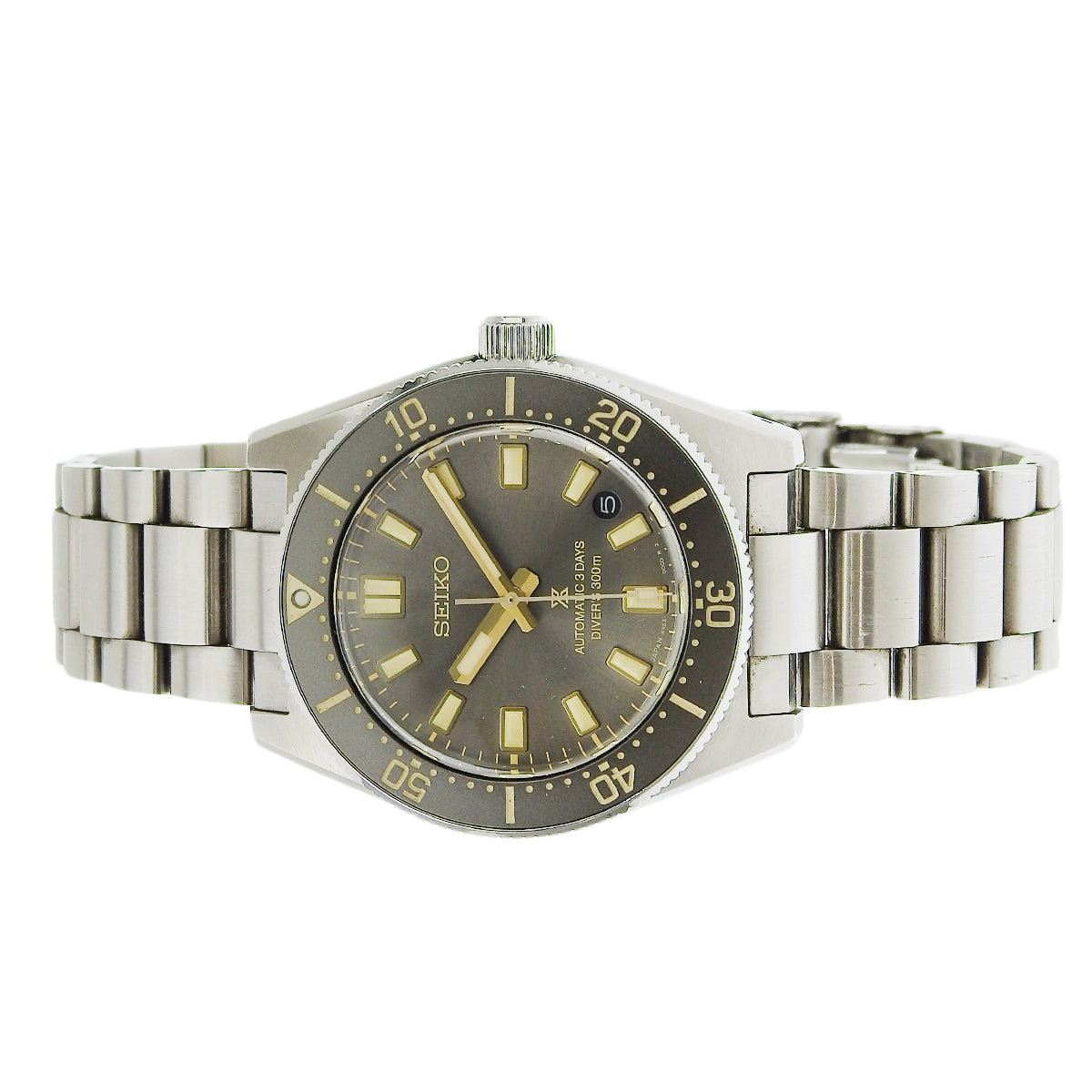 Prospex 百年纪念版 SBDC199 不锈钢炭灰色自动男士腕表