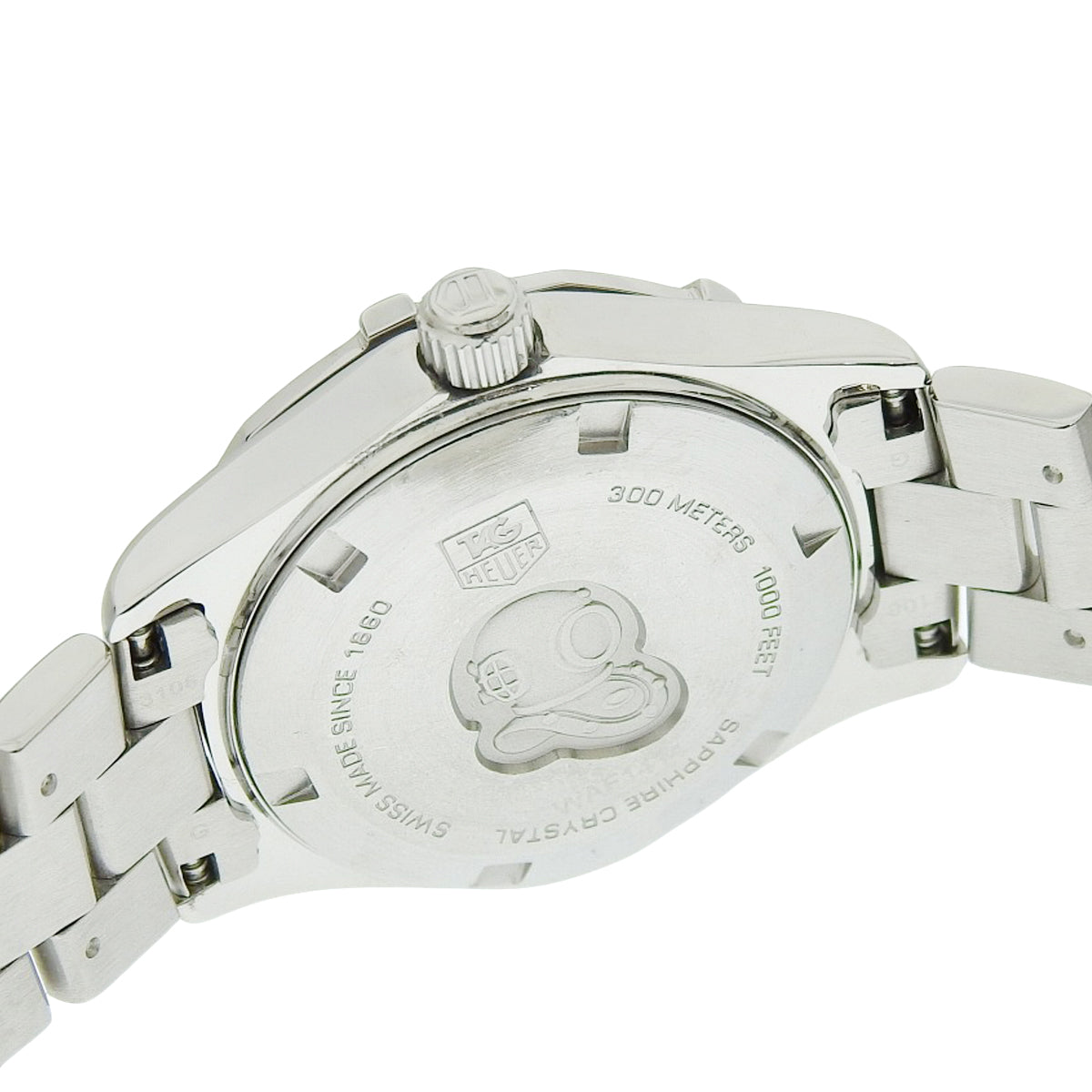 アクアレーサー WAF1414 SS シェル文字盤 ホワイト クオーツ レディース