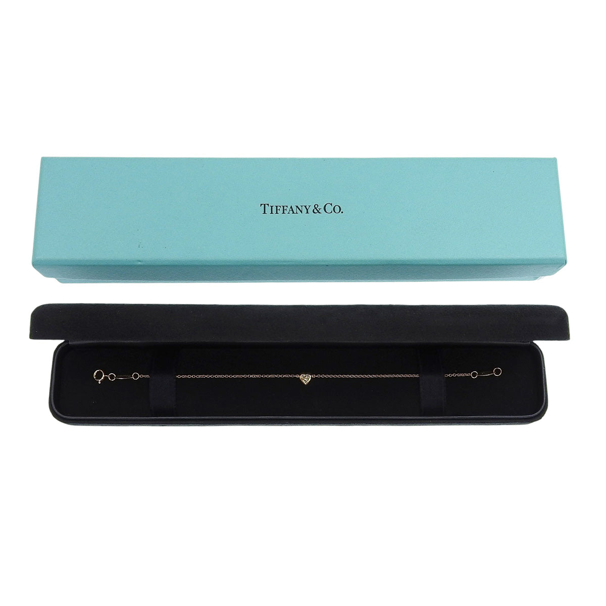 By the Yard手链 心形钻石 K18黄金 YG