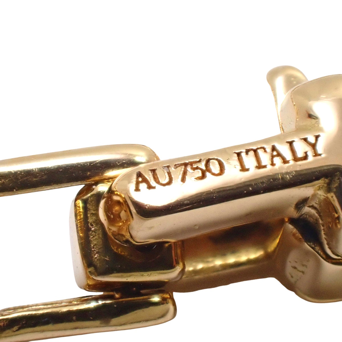 玫瑰金K18PG窄链手链