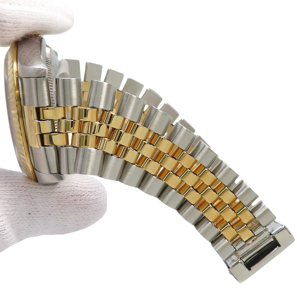 16233G 日志型腕表 YG/SS 自动上链 黑色