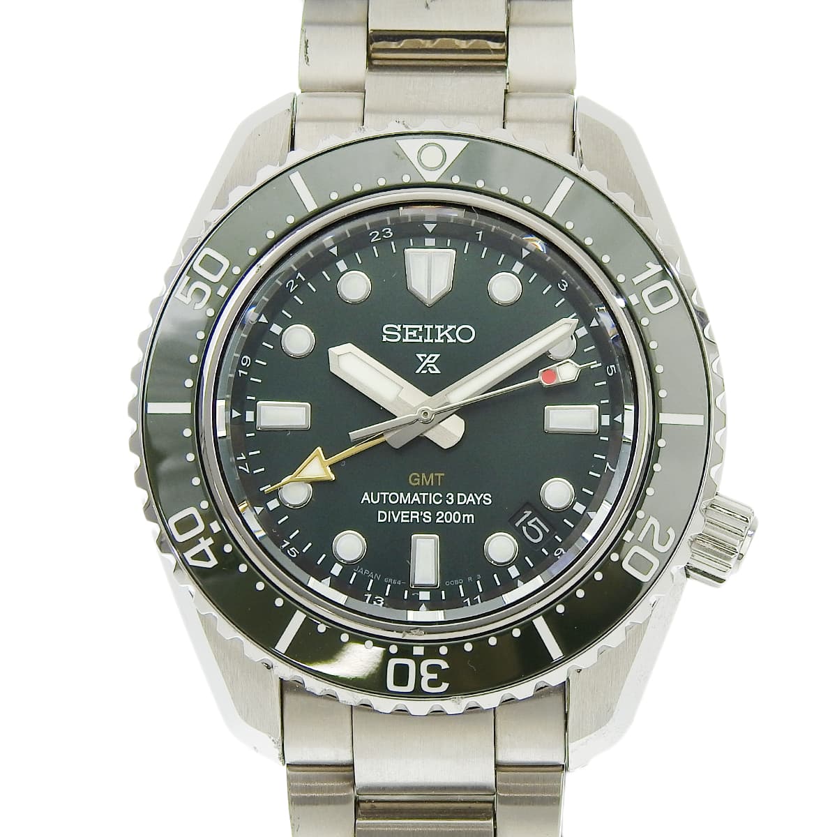 Prospex Diver Scuba SBEJ009 SS 绿色自动男士腕表