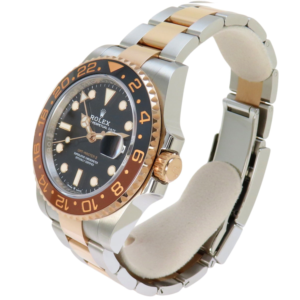 126711CHNR GMT-Master II PG x SS, Random Serial Number, Automatic, Black Dial