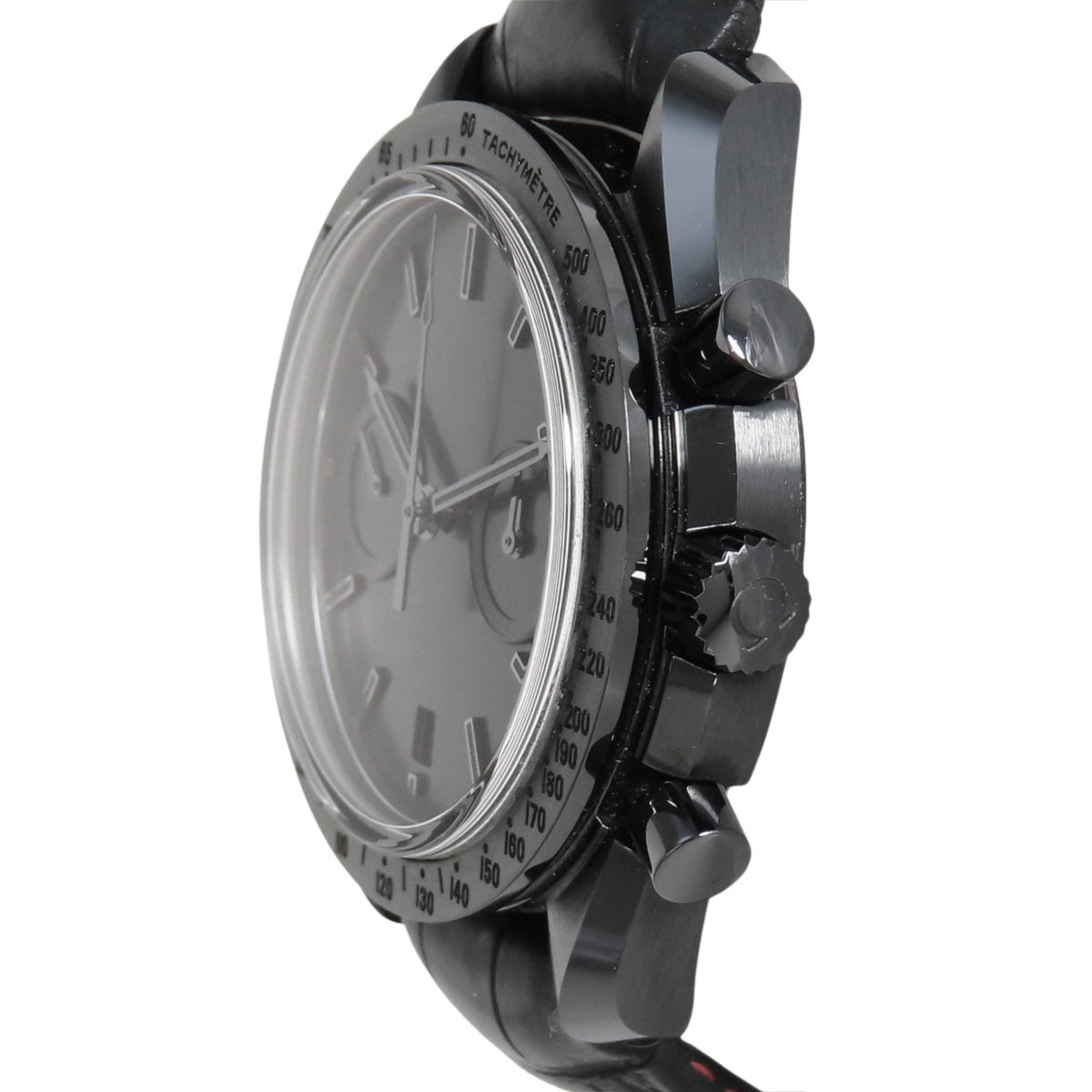 311.92.44.51.01.005 超霸系列 黑暗面月球 鳄鱼皮×陶瓷 自动上链 黑色