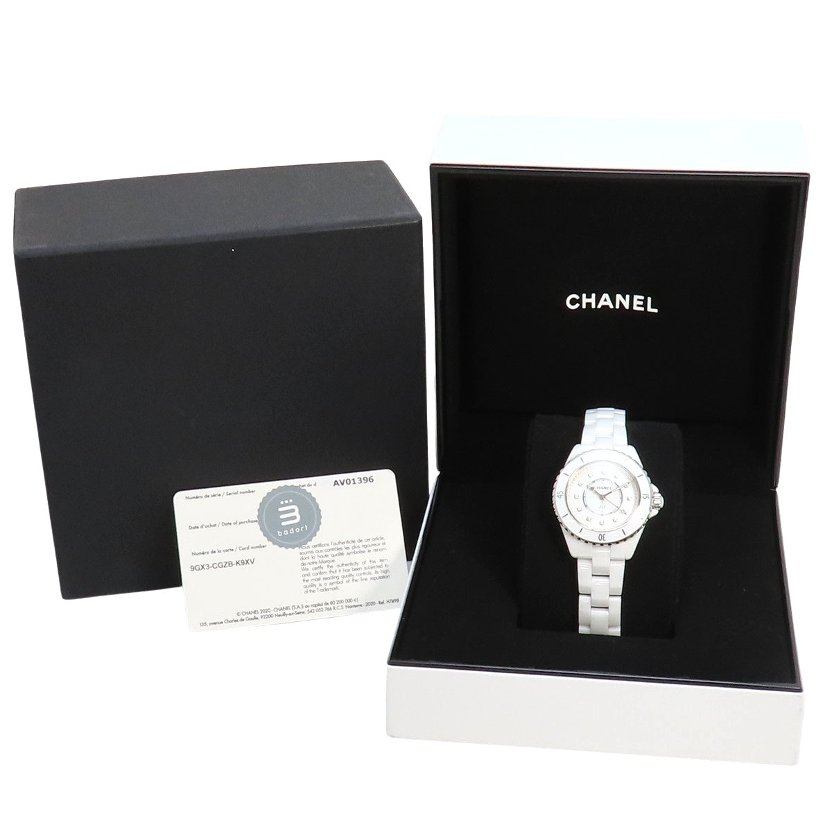 H5704 J12 33MM CE Quartz White