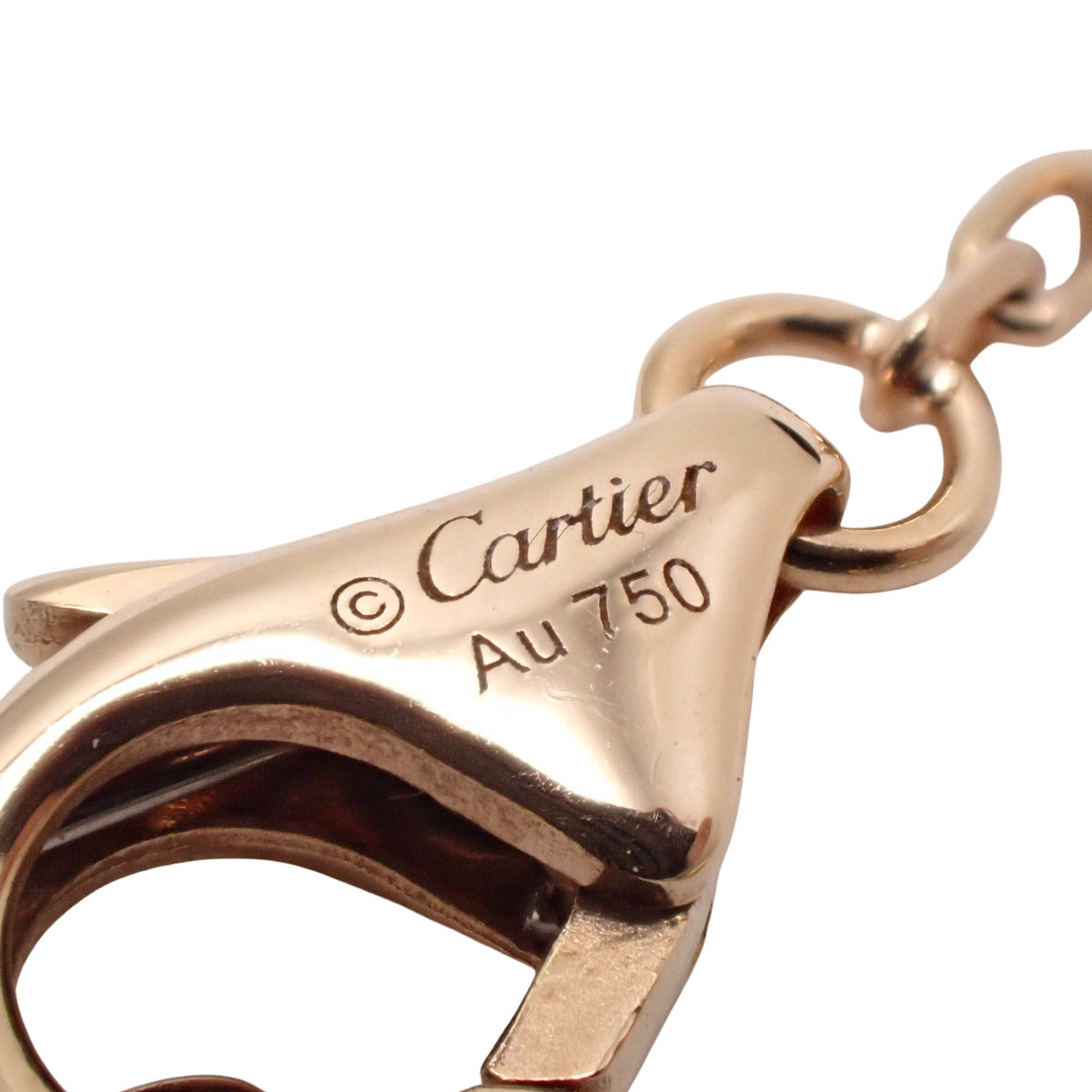 Juste un Clou 18K玫瑰金镶钻项链