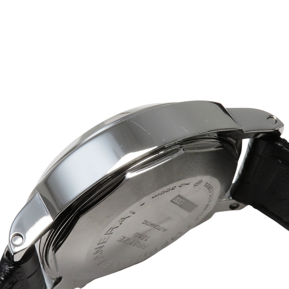 PAM00090 Luminor动力储存腕表 不锈钢/皮革 自动上链 黑色