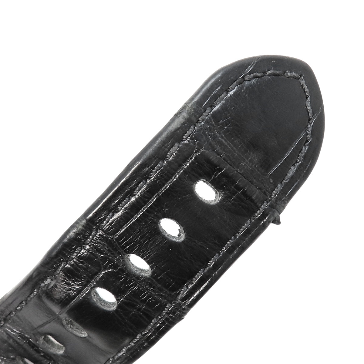 PAM00090 Luminor动力储存腕表 不锈钢/皮革 自动上链 黑色