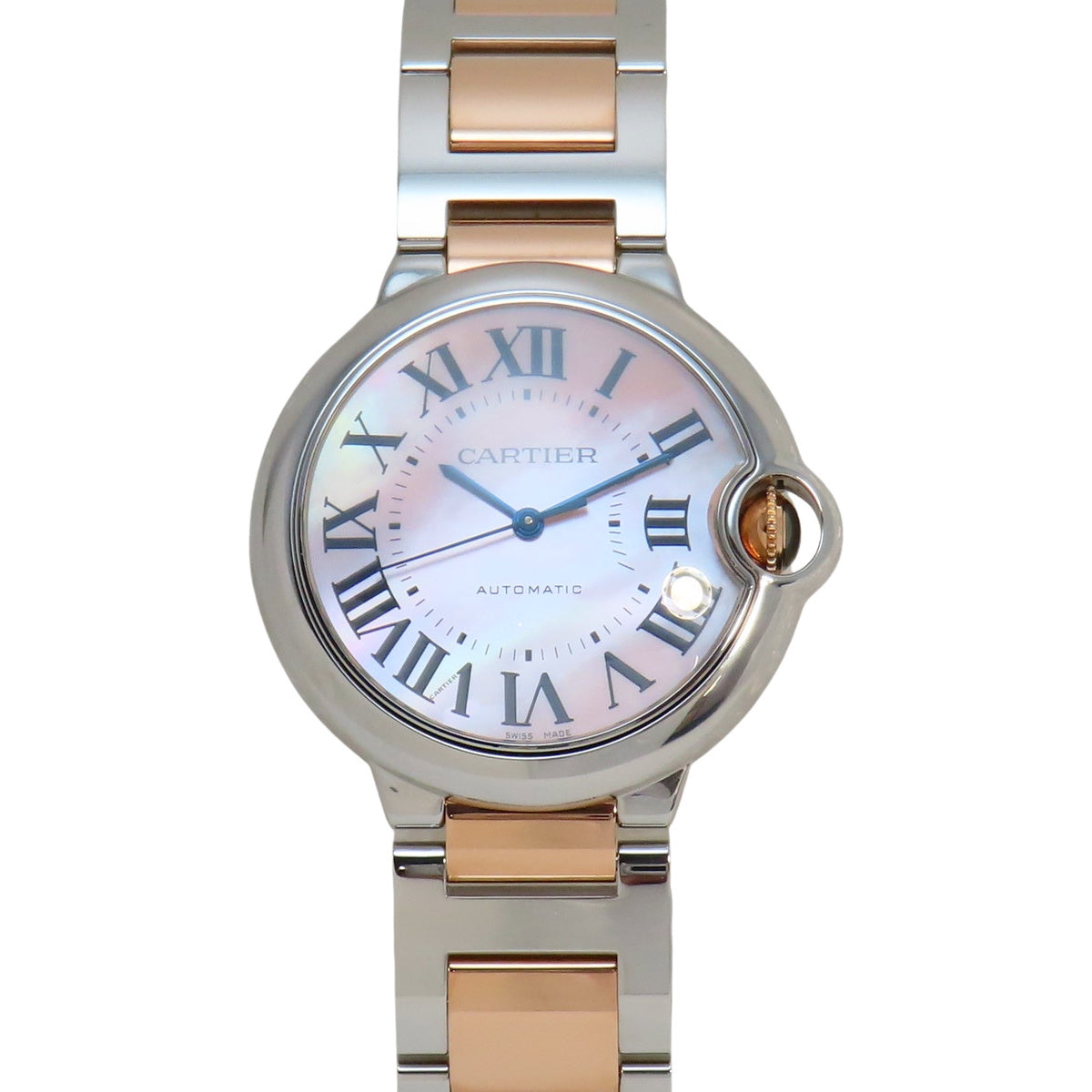 Ballon Bleu MM W6920033 PG/SS Shell Dial Automatic Men's