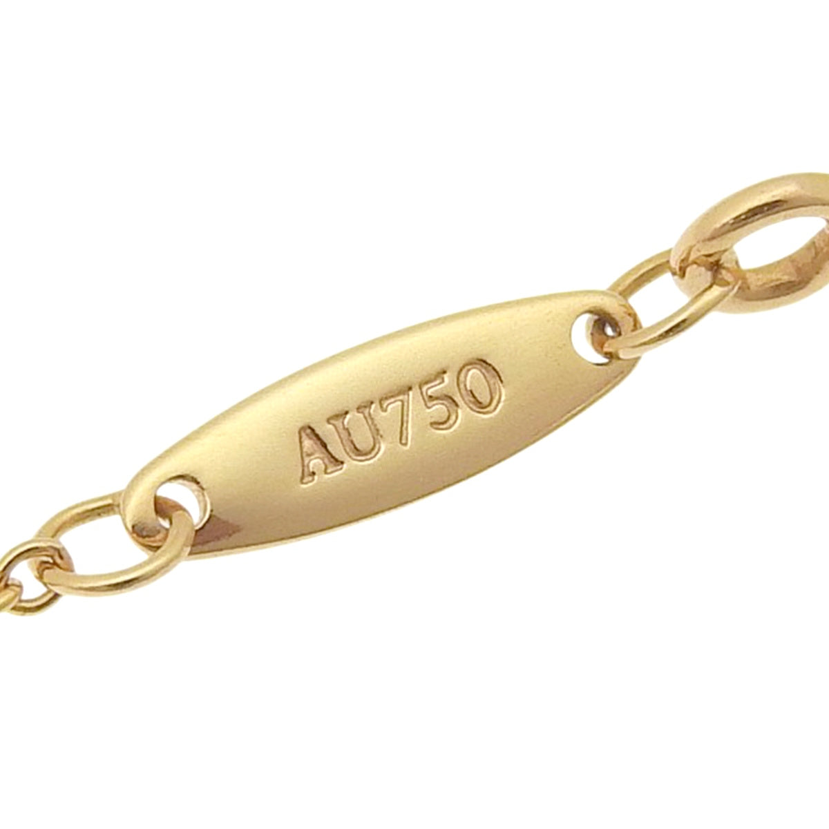 バイザヤード シングル ダイヤモンド ペンダント ピンクゴールド K18PG