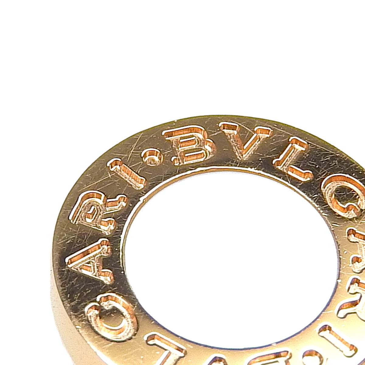 BVLGARI BVLGARI Earrings with Diamonds, Mother of Opal, Pink Gold, 18K White Shell