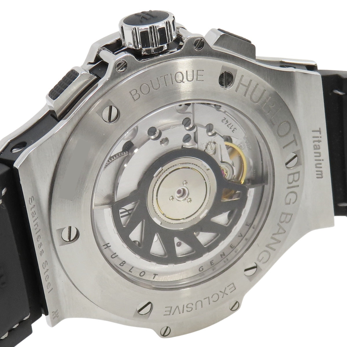 Big Bang Monochrome Steel Diamond 341.SX.4310.LR.1204 不锈钢/皮革银色钻石表圈自动腕表