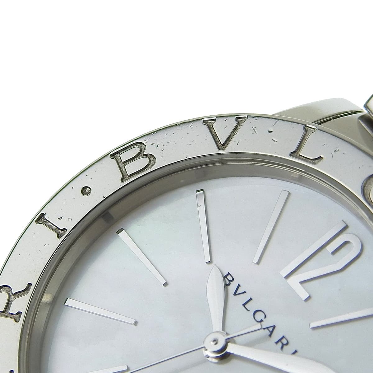 Bvlgari Bvlgari BBL33S Stainless Steel White Shell Dial White Automatic Boys' Watch