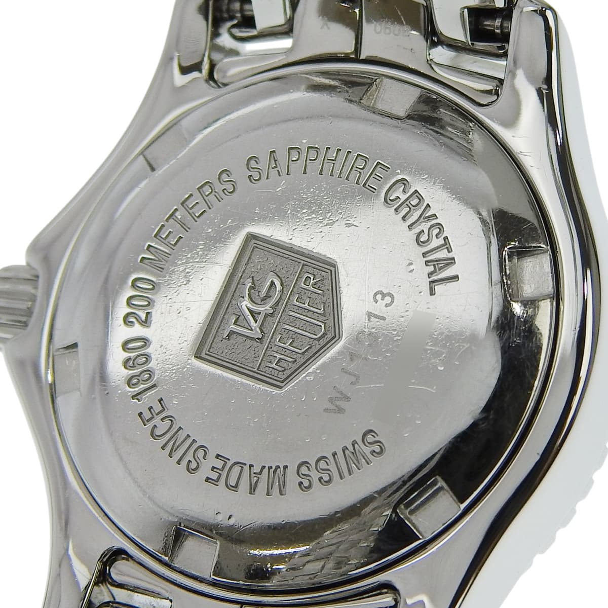 リンク デイト WJ1313-0 SS シェル文字盤 ホワイト クオーツ レディース