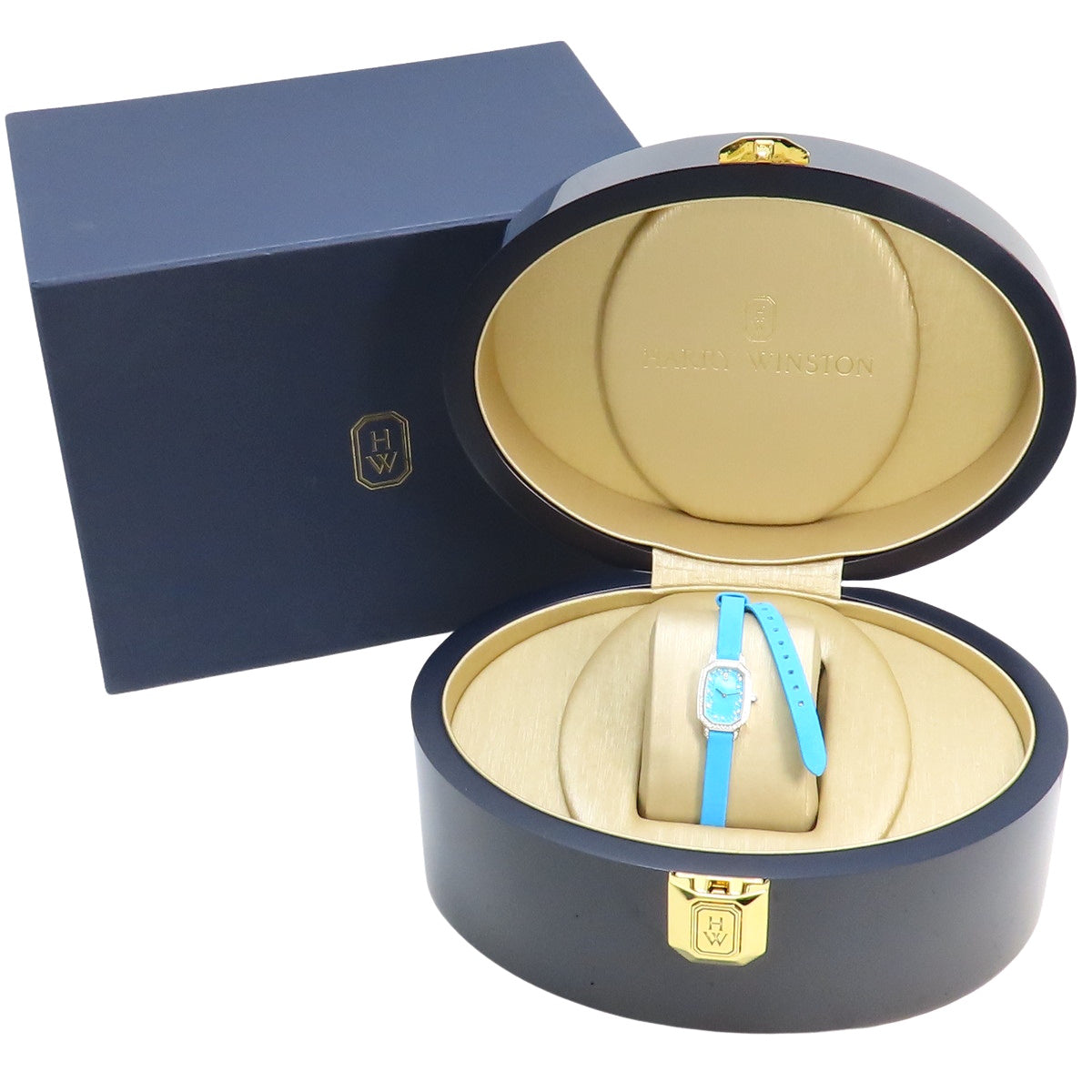 Emerald EMEQHM18WW014 WG/缎面石英蓝