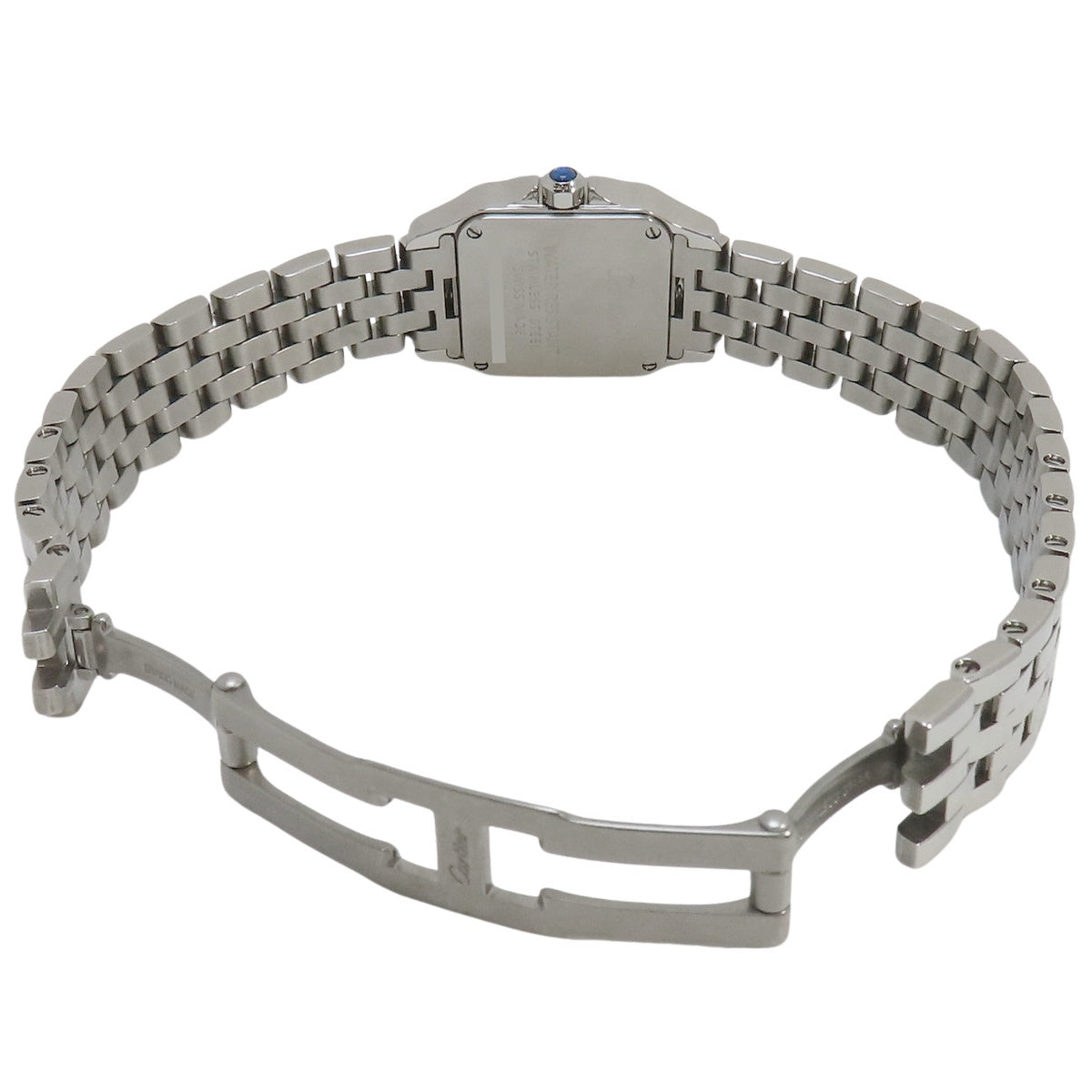 Santos Demoiselle SM W25064Z5 SS White Quartz Women's