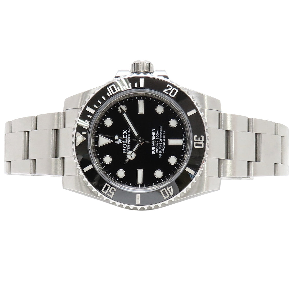 Submariner 114060 SS Random Number Black Automatic Men's