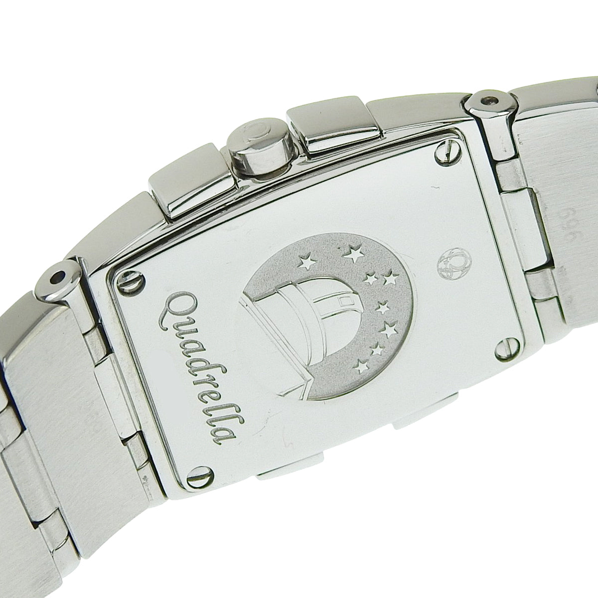 コンステレーション ミニ クアドレラ 1584.79.00 SS シェル文字盤 ホワイト クオーツ レディース