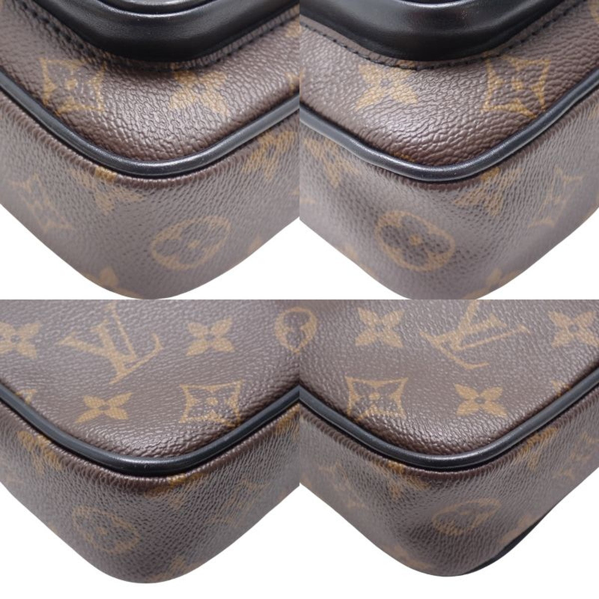 Monogram Macassar Christopher 可穿戴钱包 棕色 M69404