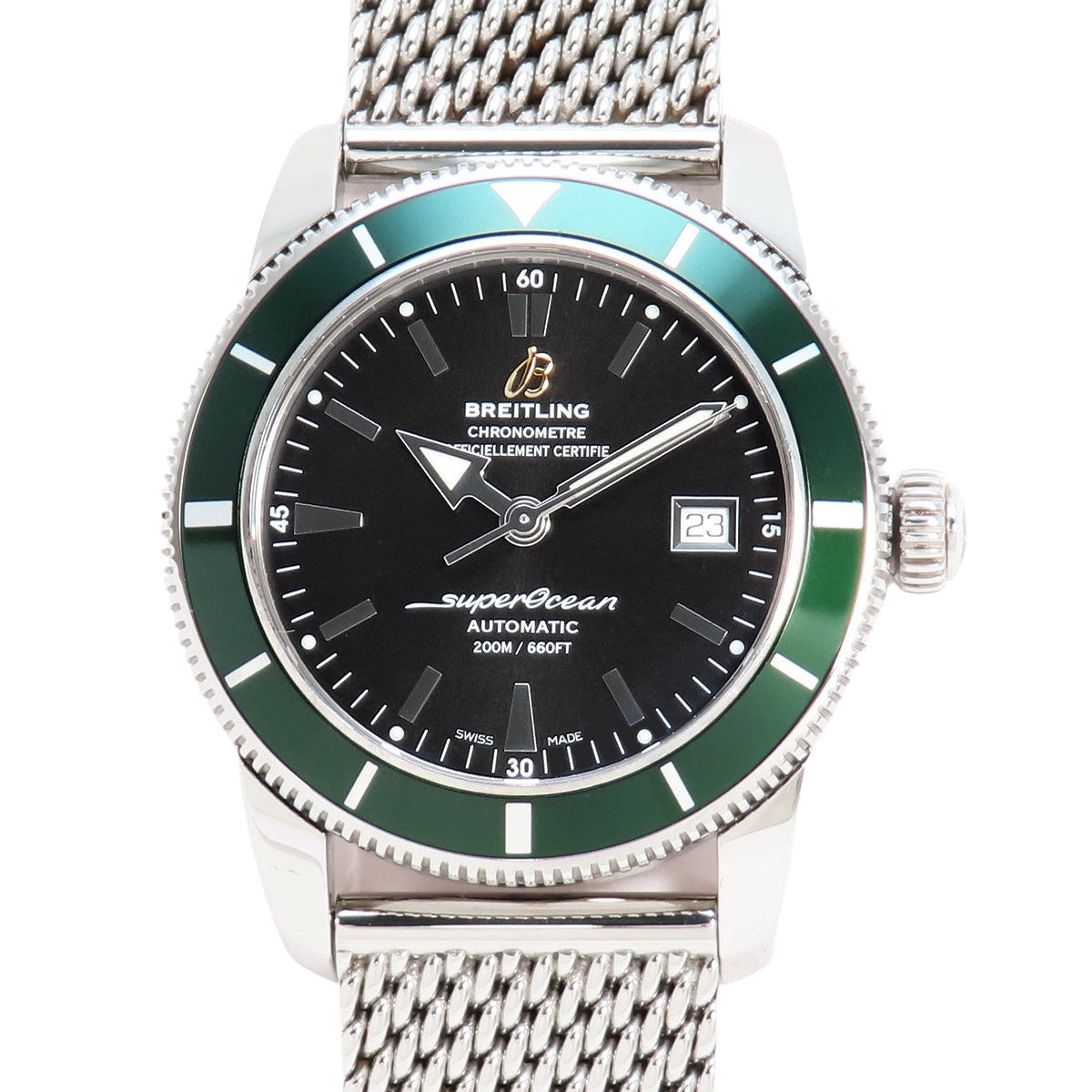A17321 Superocean Heritage 42 SS Automatic Black