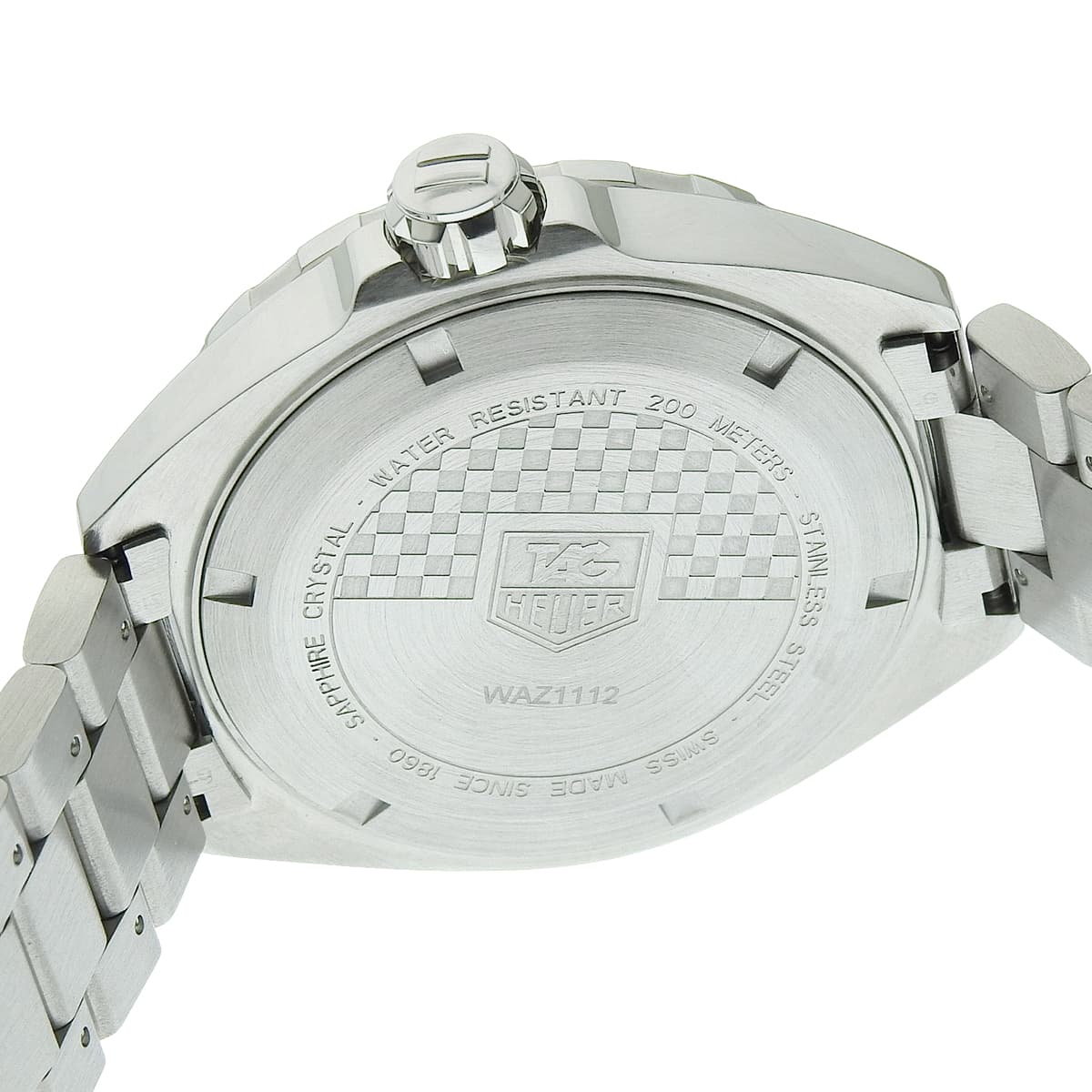 フォーミュラ1 デイト WAZ1112.BA0875 SS ブラック クオーツ メンズ