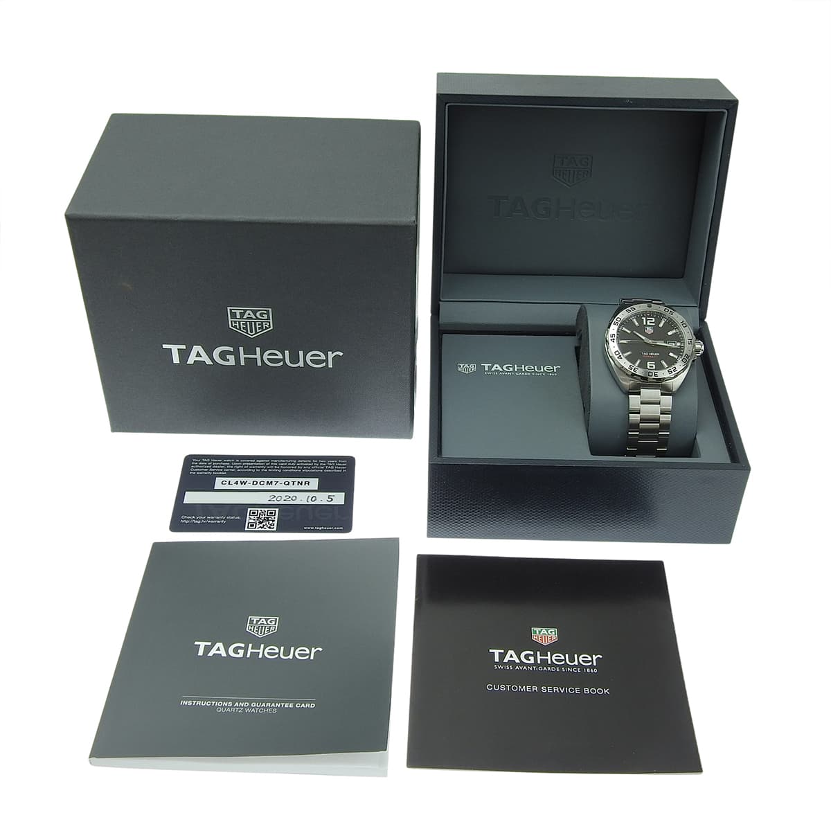 フォーミュラ1 デイト WAZ1112.BA0875 SS ブラック クオーツ メンズ