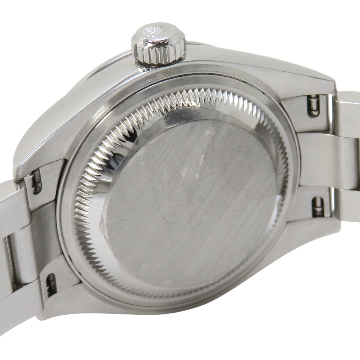276200 Oyster Perpetual 28 SS, random serial number, automatic winding, pink dial.