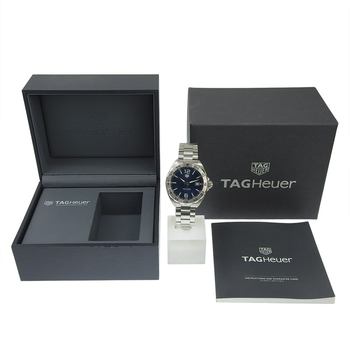 フォーミュラ1 デイト WAZ1118.BA0875 SS ブルー クオーツ メンズ