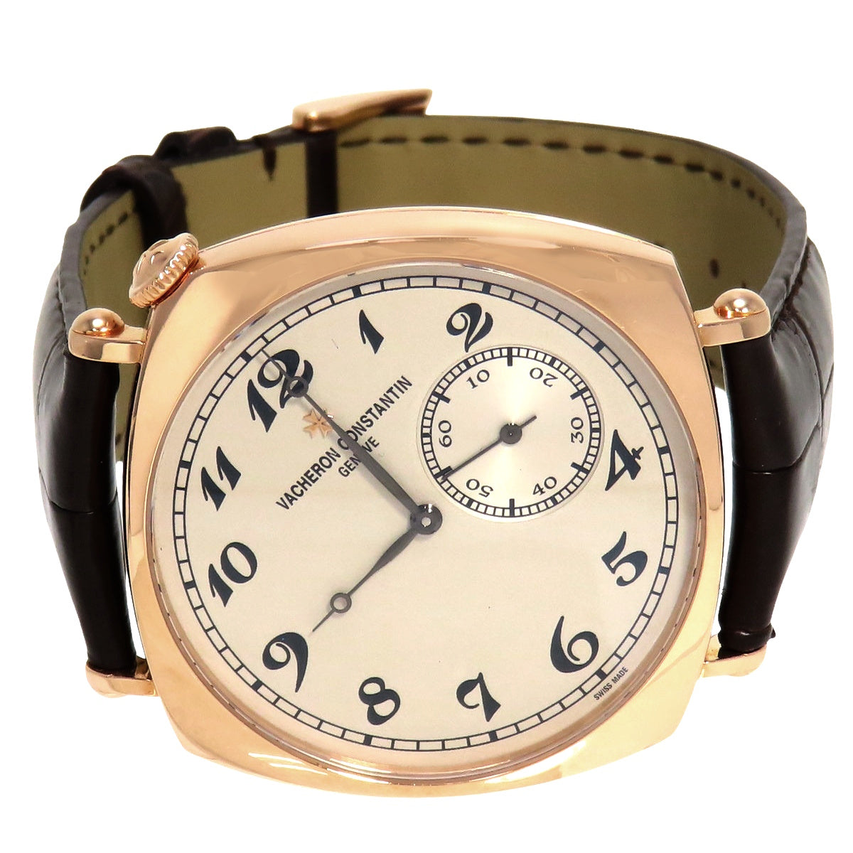 ヒストリーク アメリカン1921 82035/000R-9359 PG/革 アイボリー 手巻き メンズ