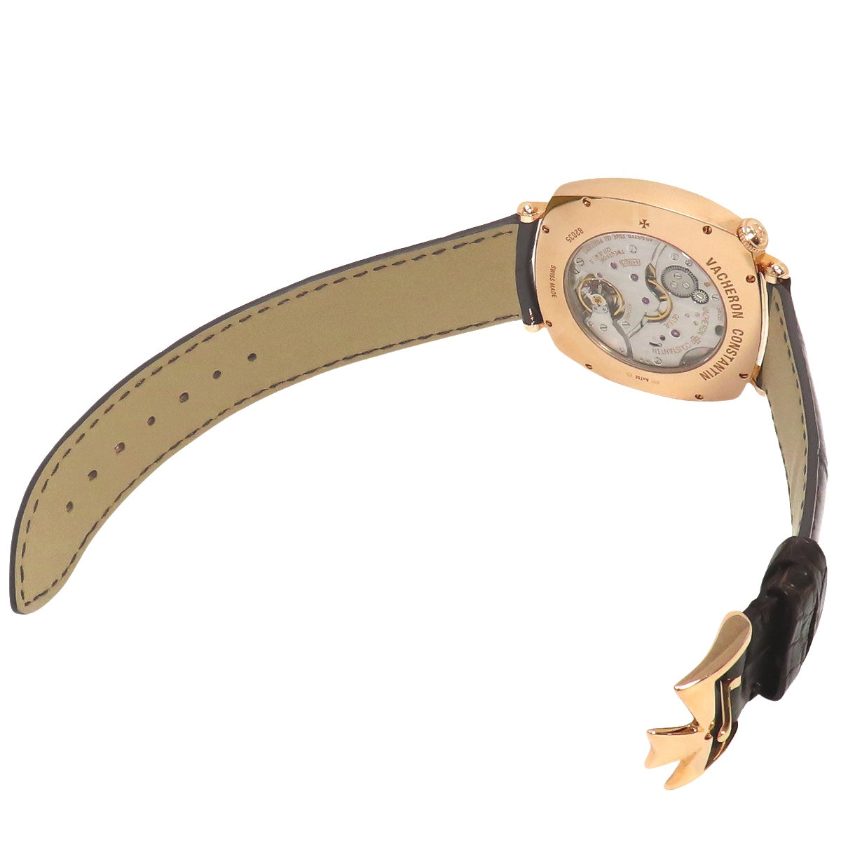 ヒストリーク アメリカン1921 82035/000R-9359 PG/革 アイボリー 手巻き メンズ