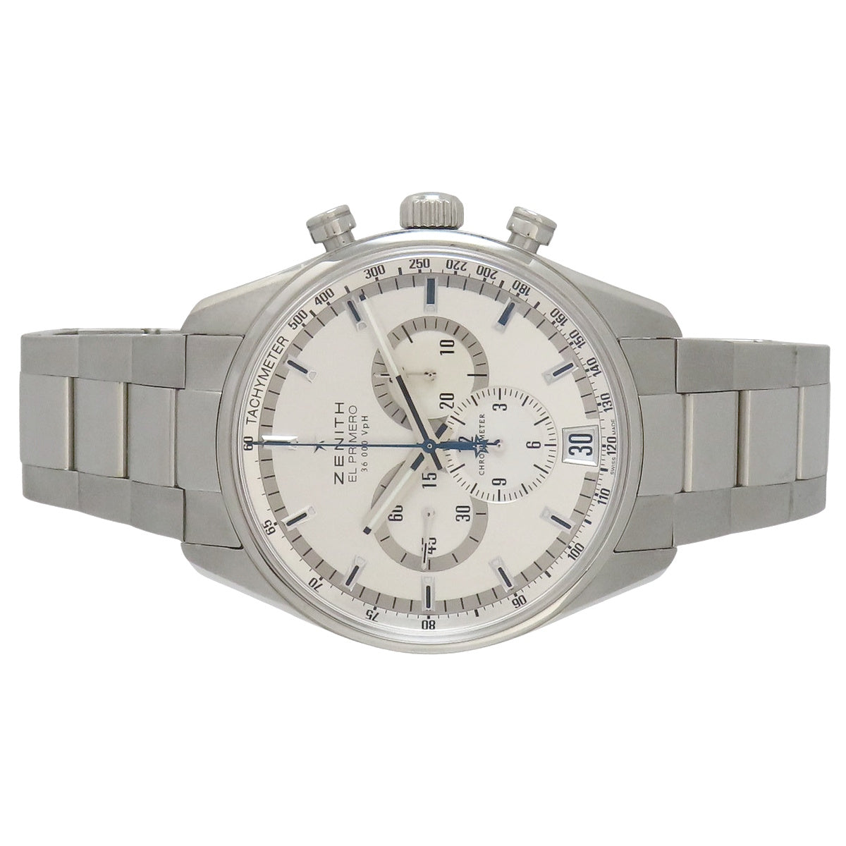 クロノマスター エル・プリメロ 03.2040.400 SS シルバー 自動巻き メンズ