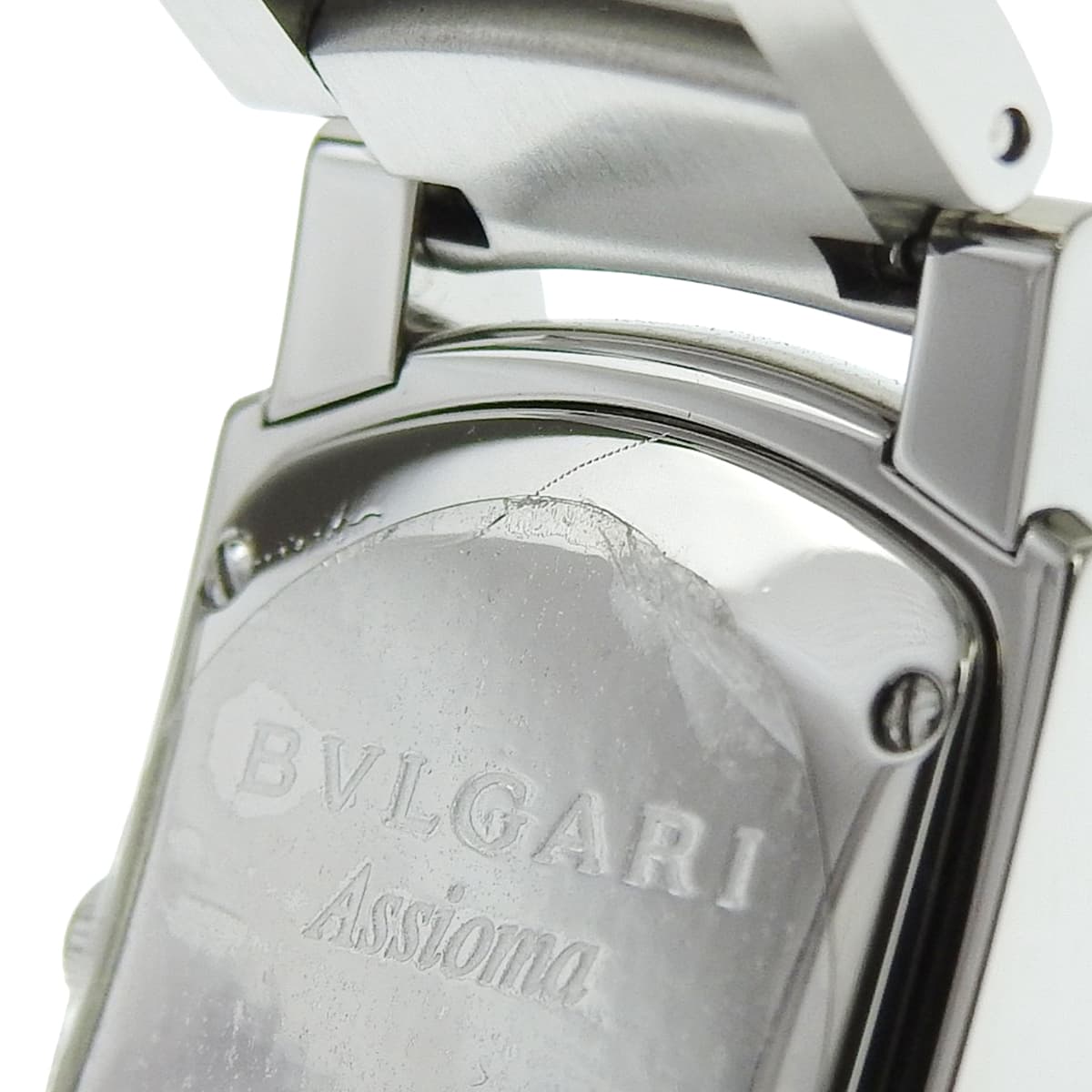 アショーマ AA35S SS ブラック サイドベゼルダイヤ クオーツ レディース