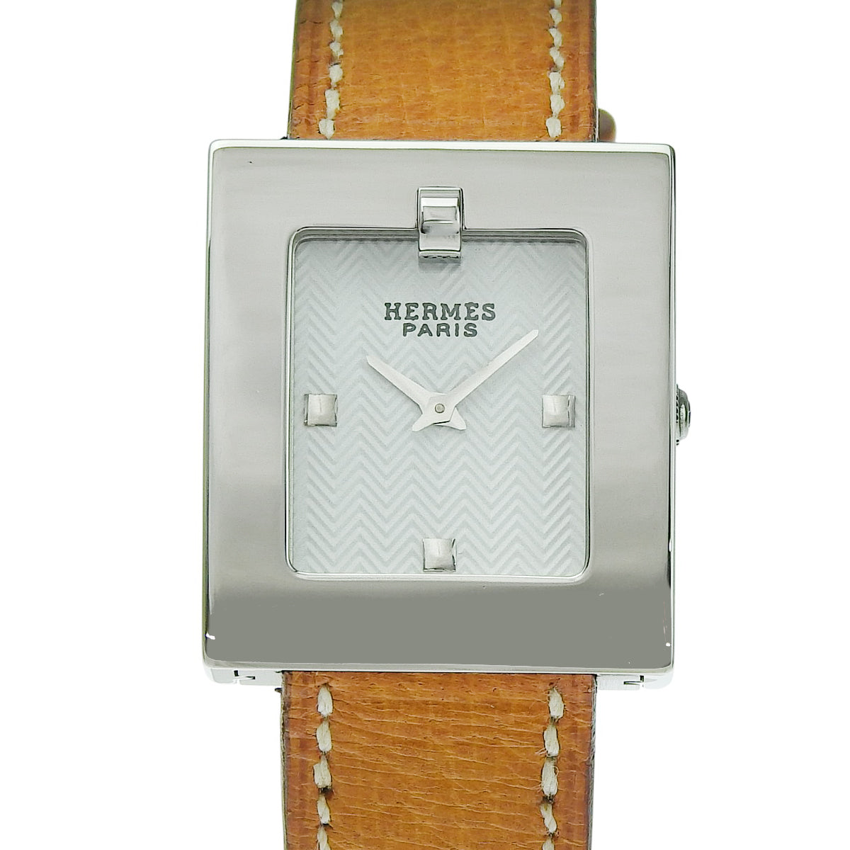 ベルトウォッチ BE1.210 SS/革 ホワイト クオーツ レディース