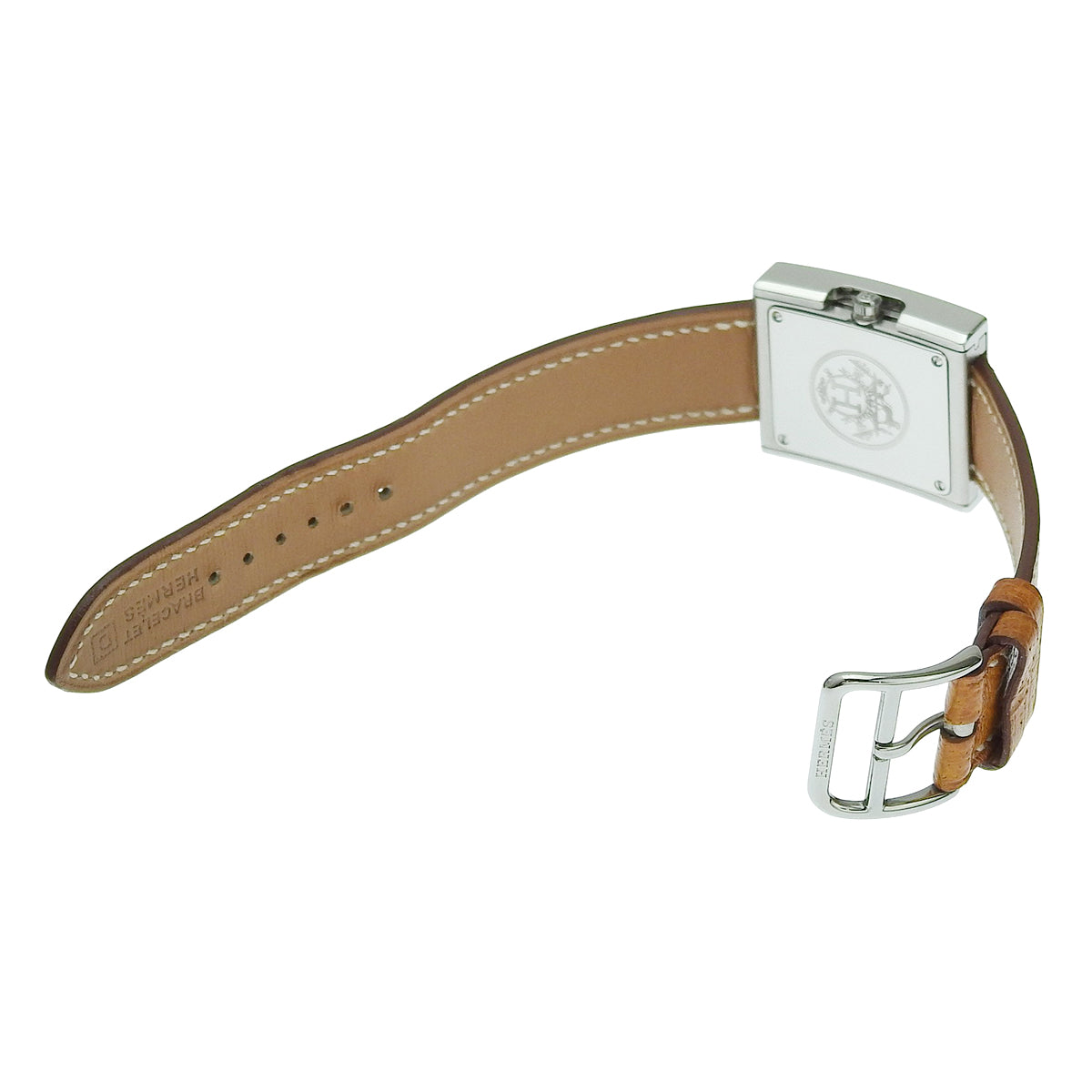 ベルトウォッチ BE1.210 SS/革 ホワイト クオーツ レディース