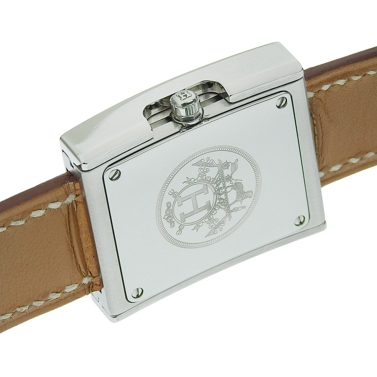 ベルトウォッチ BE1.210 SS/革 ホワイト クオーツ レディース