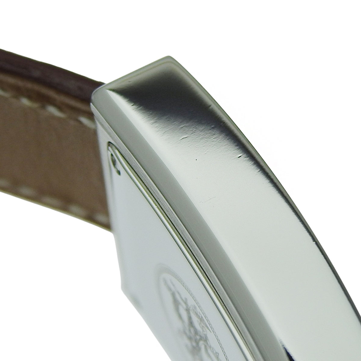 ベルトウォッチ BE1.210 SS/革 ホワイト クオーツ レディース