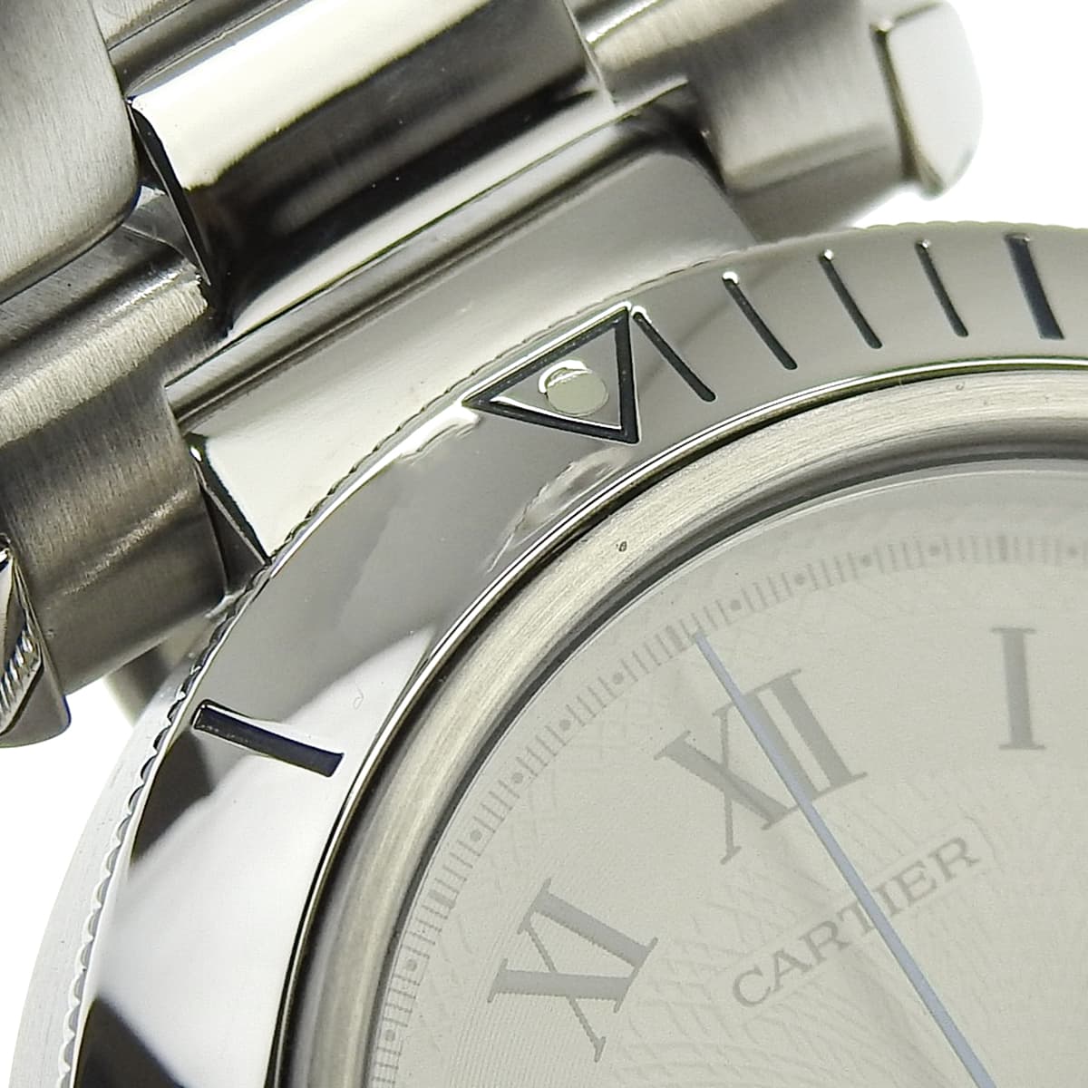 パシャ38 クロノグラフ W31018H3 SS ホワイト クオーツ メンズ