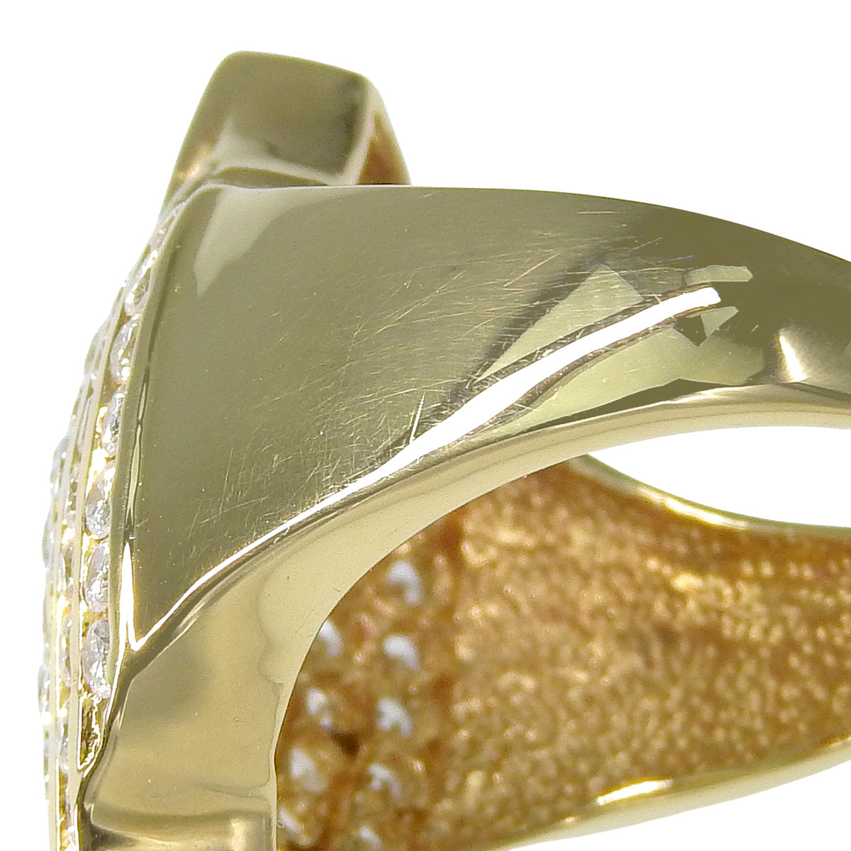 ルビーダイヤモンドリング R0.35/D2.46 イエローゴールド K18YG