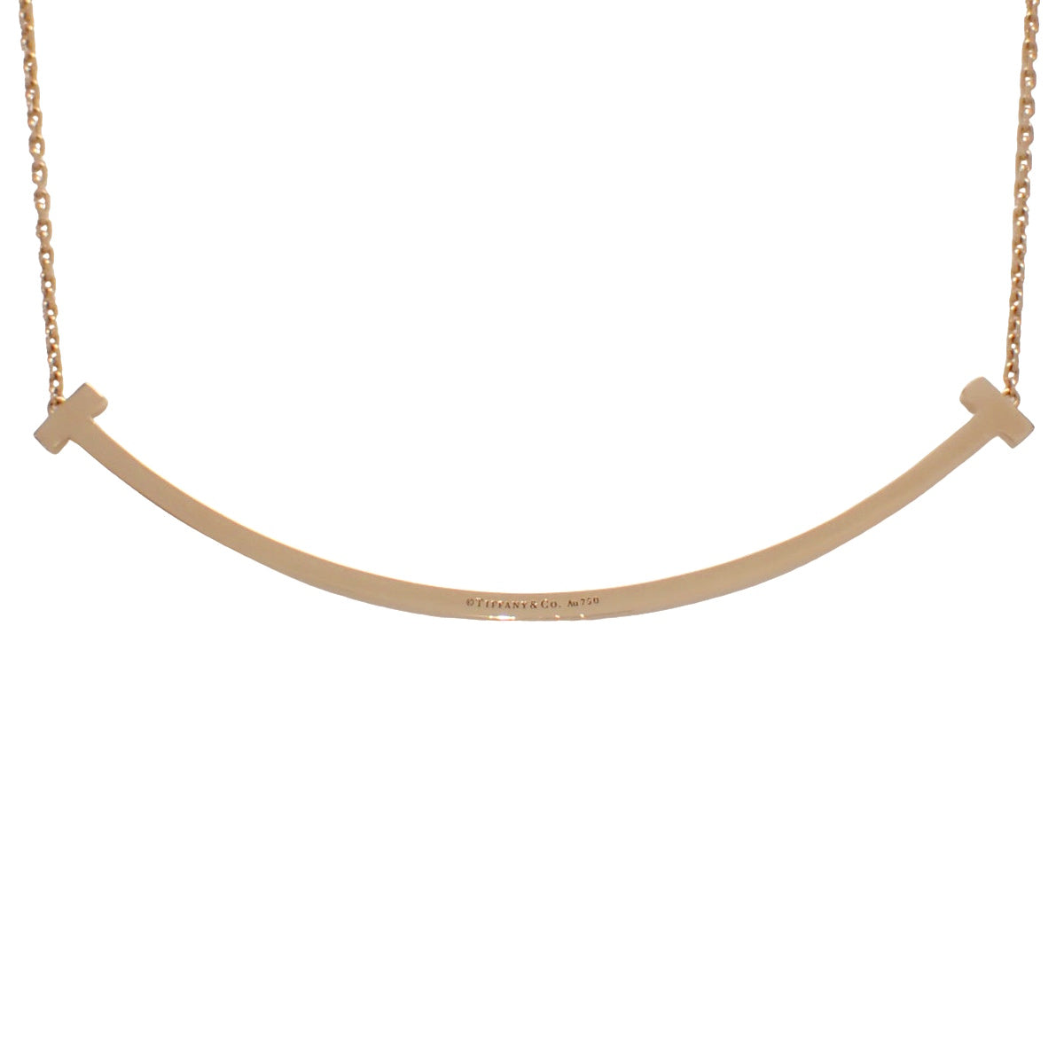 スマイル ペンダント エクストララージ ピンクゴールド K18PG 11.8g