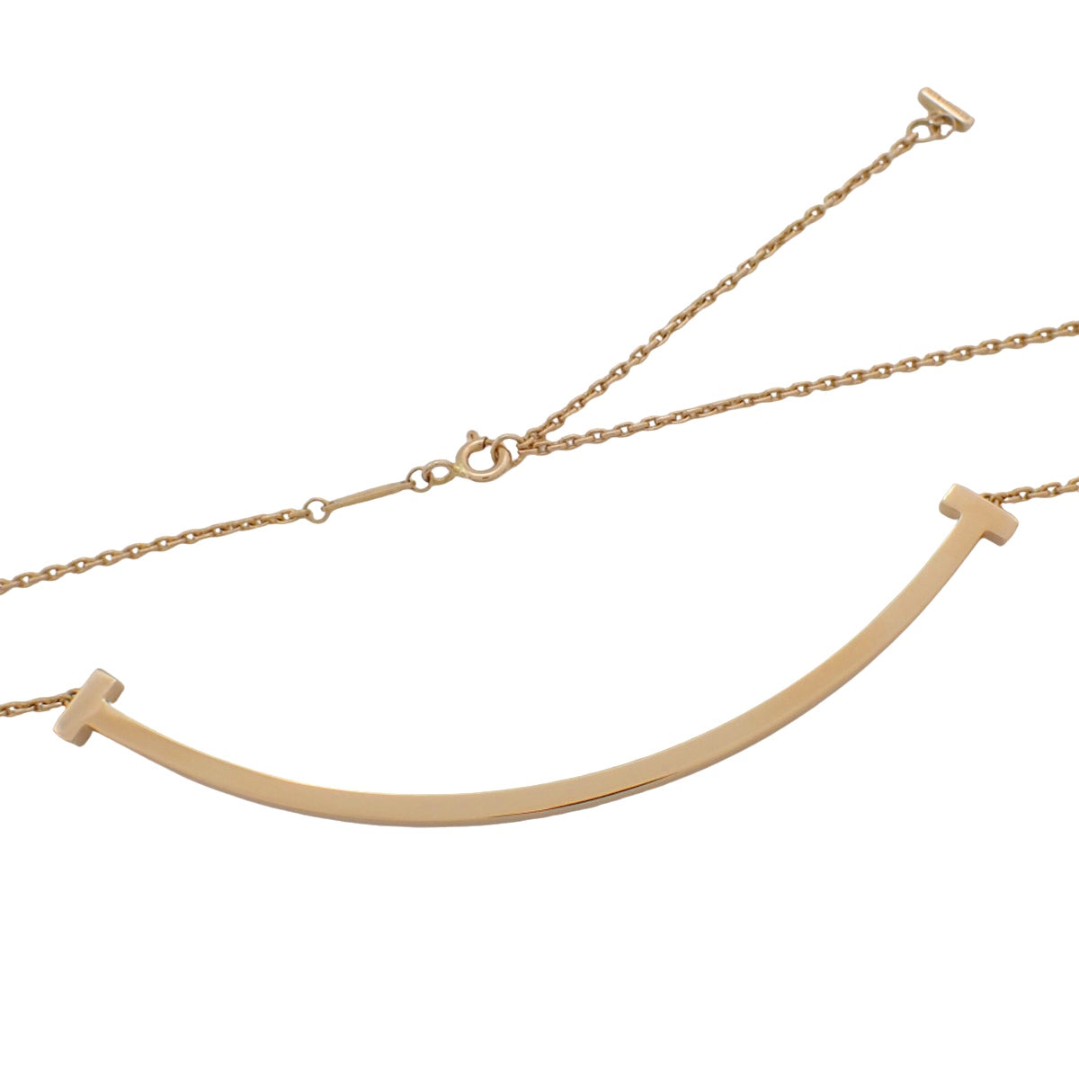 微笑吊坠，特大号，18K 玫瑰金，11.8克