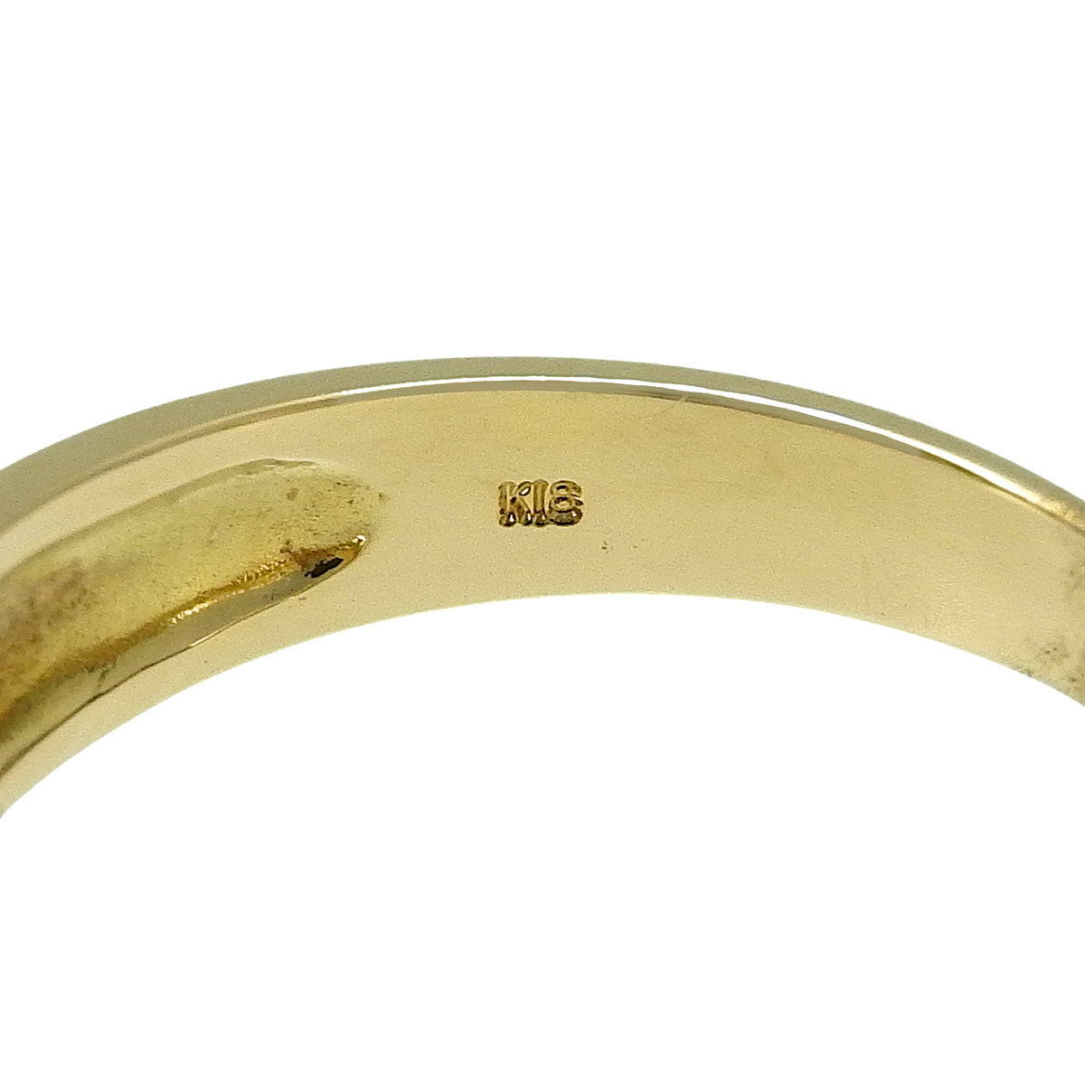 エメラルドリング E0.23/D0.03 イエローゴールド K18YG