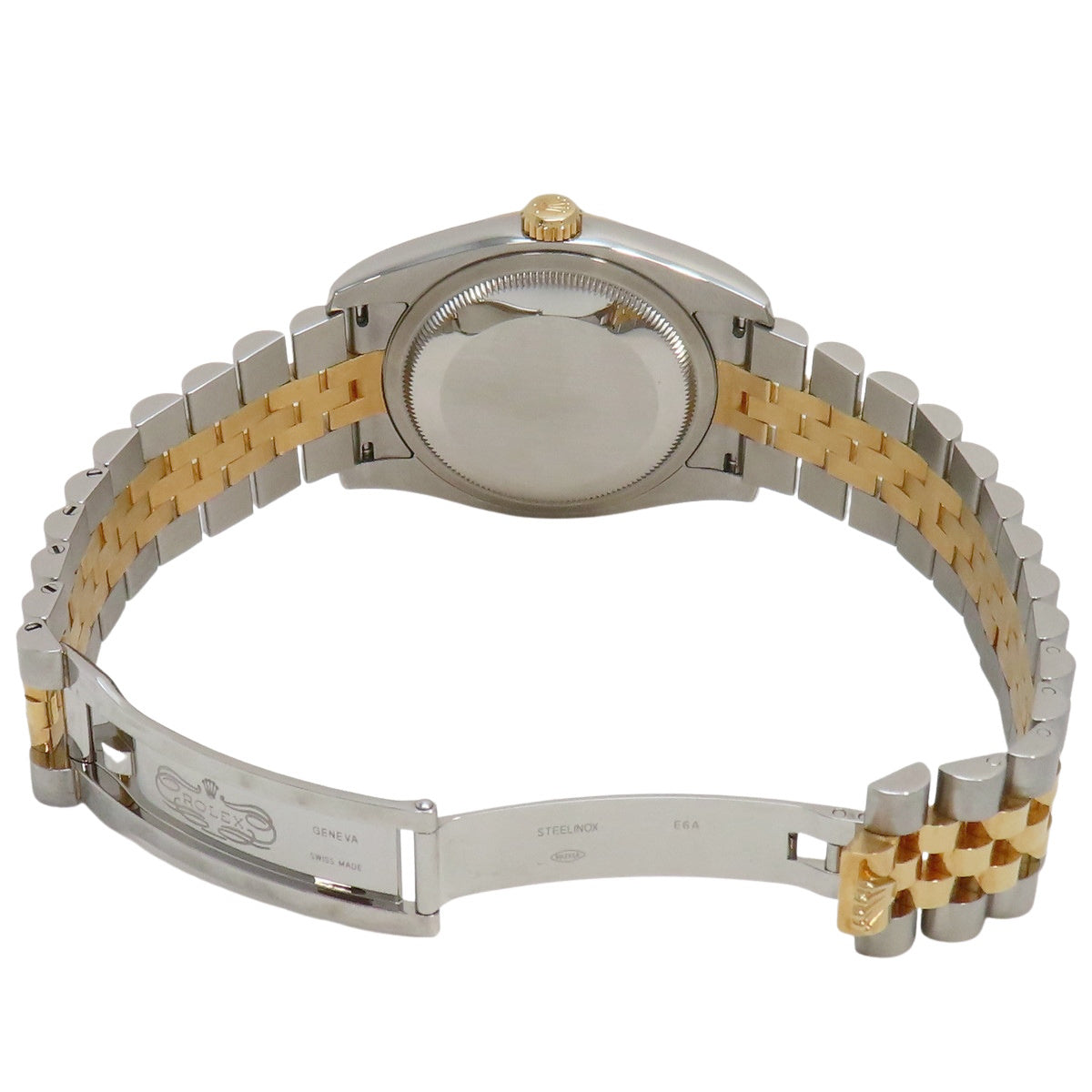 Datejust 116233 YG/SS 随机数字金字塔表盘象牙色自动男士腕表