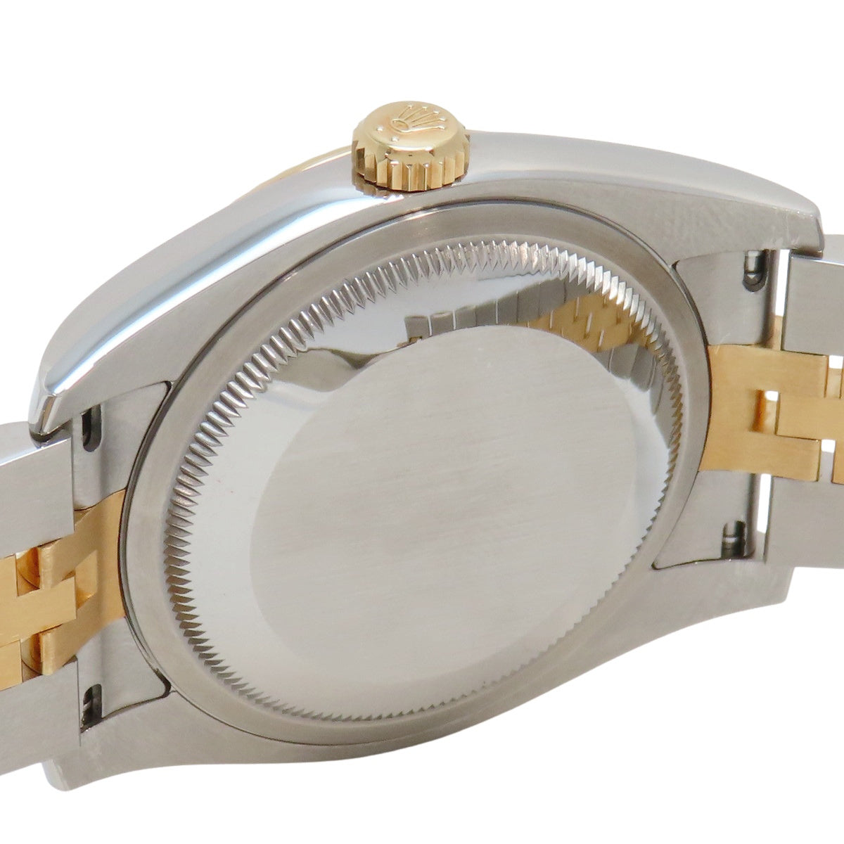 Datejust 116233 YG/SS 随机数字金字塔表盘象牙色自动男士腕表