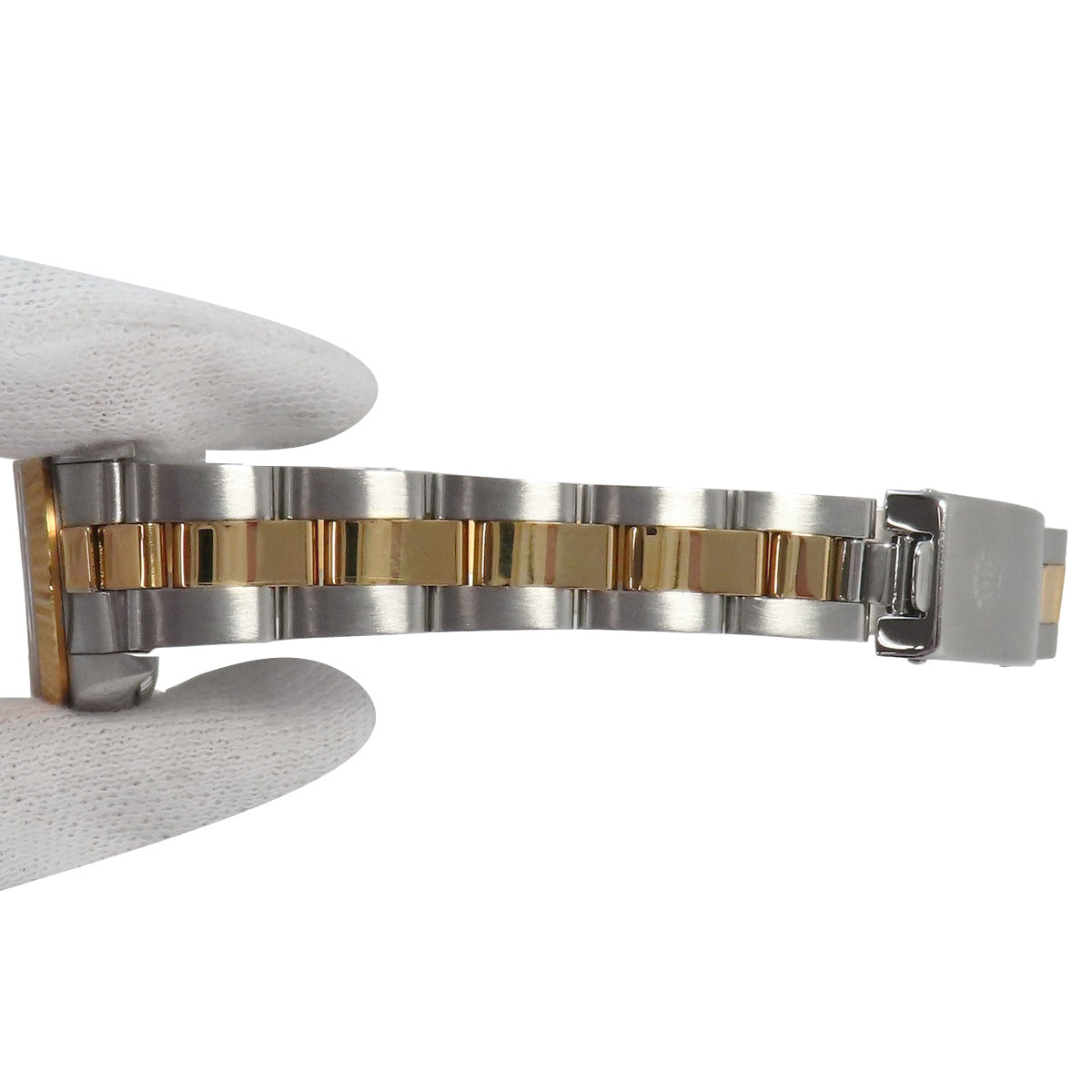 蚝式恒动76193黄金/精钢P系列自动上链女表