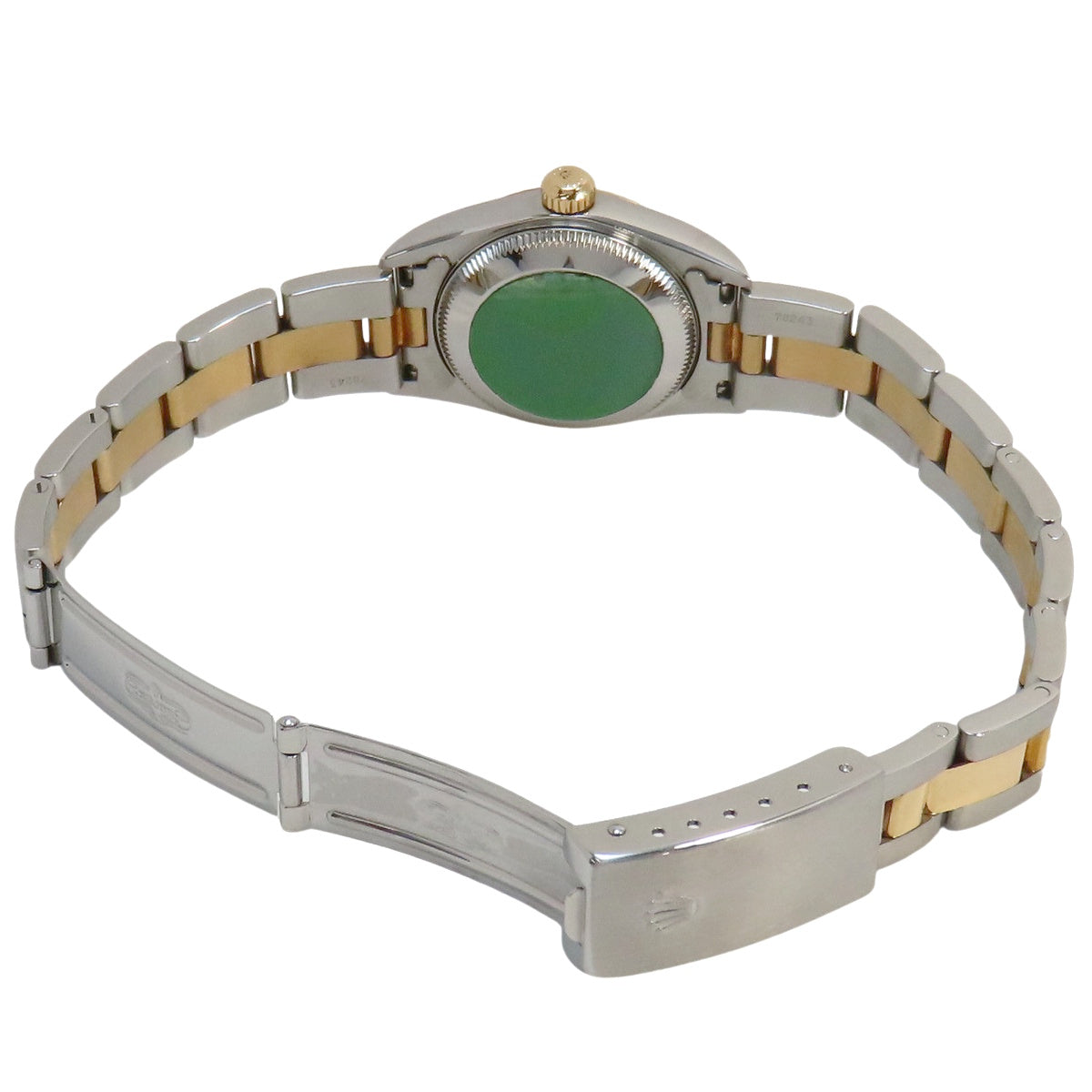 蚝式恒动76193黄金/精钢P系列自动上链女表